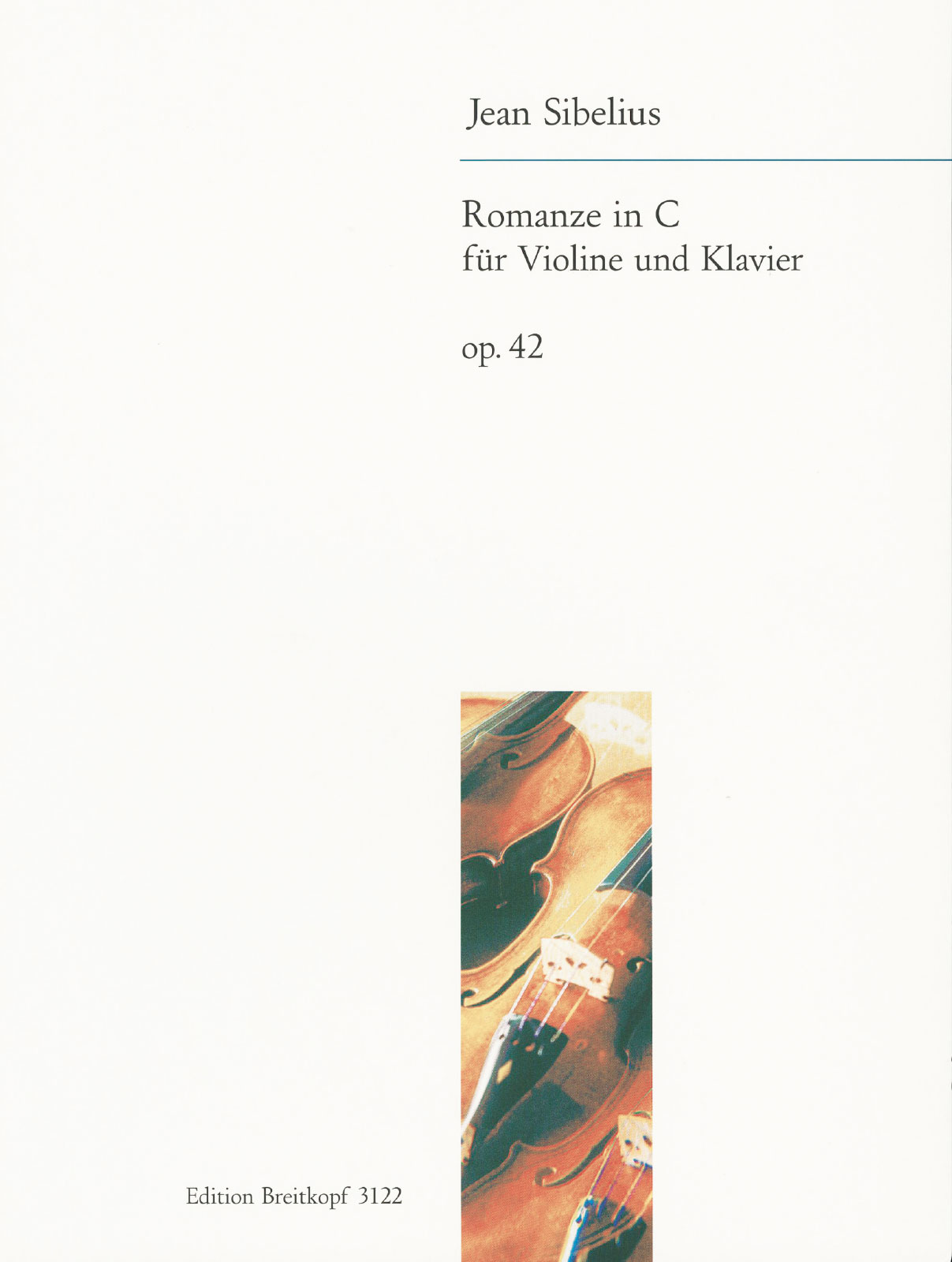 EB 3122 - Romanze in C op. 42 - Cover