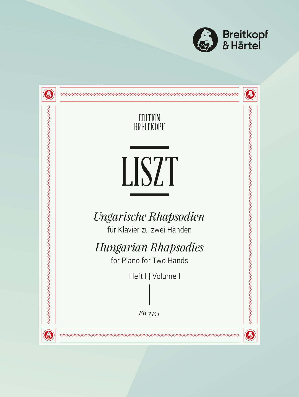 EB 7454D - Hungarian Rhapsodies - Cover
