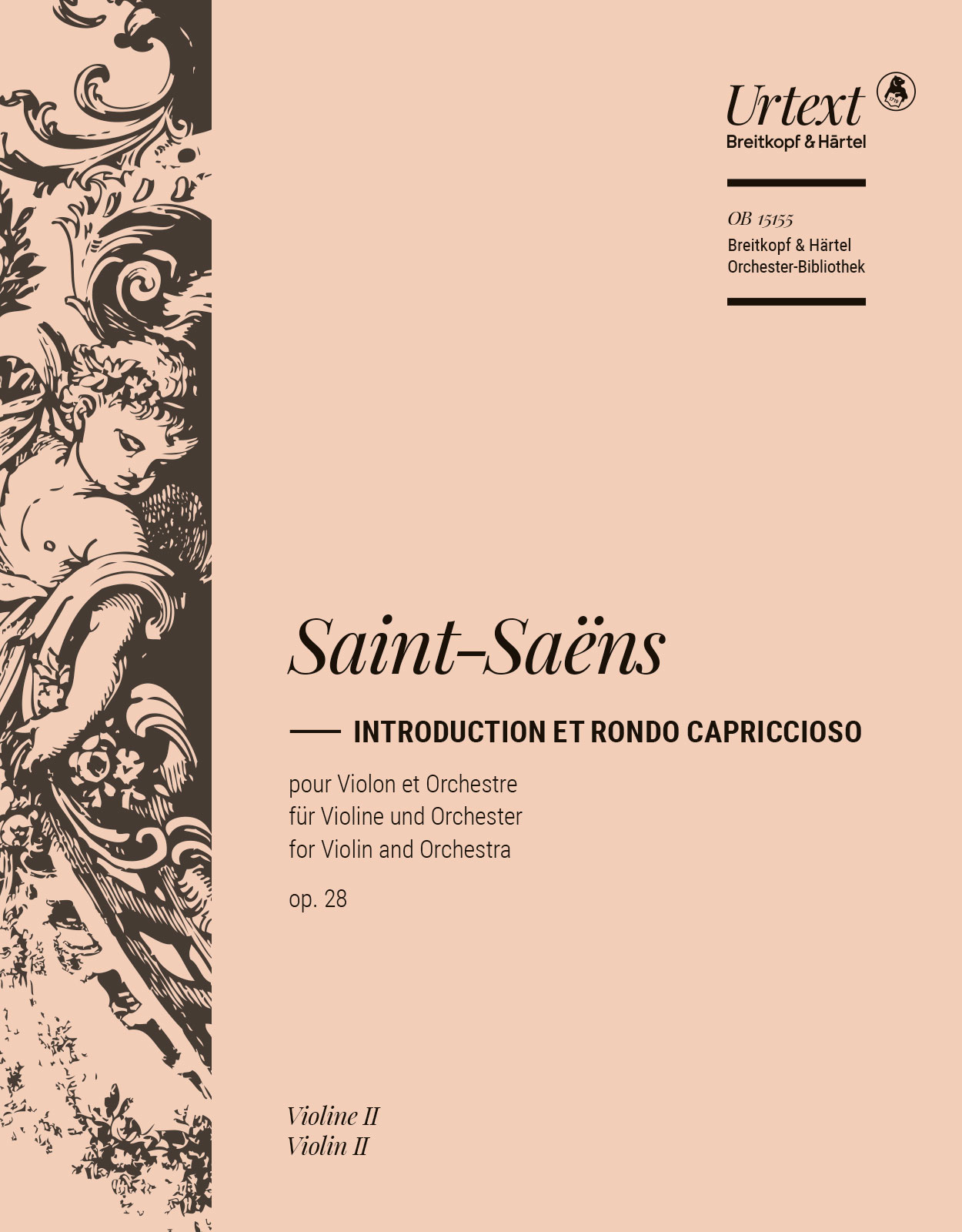 OB 15155-16 - Introduction et Rondo capriccioso Op. 28 - Cover