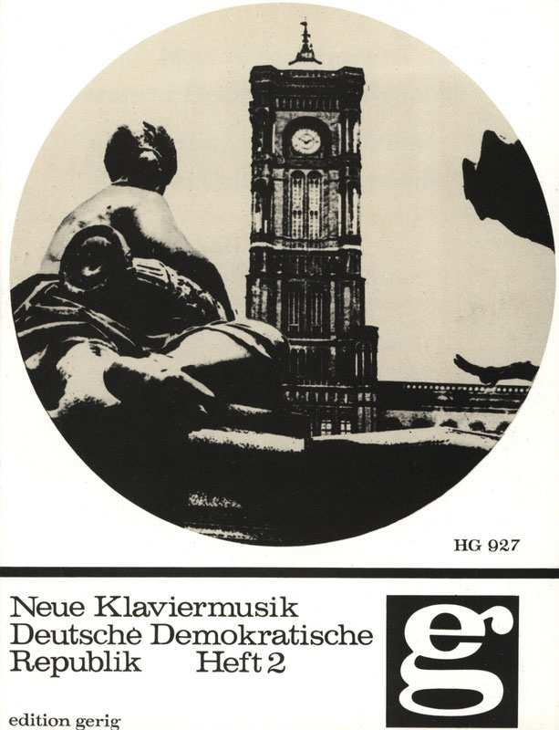 BG 927 - Neue internationale Klaviermusik - Cover