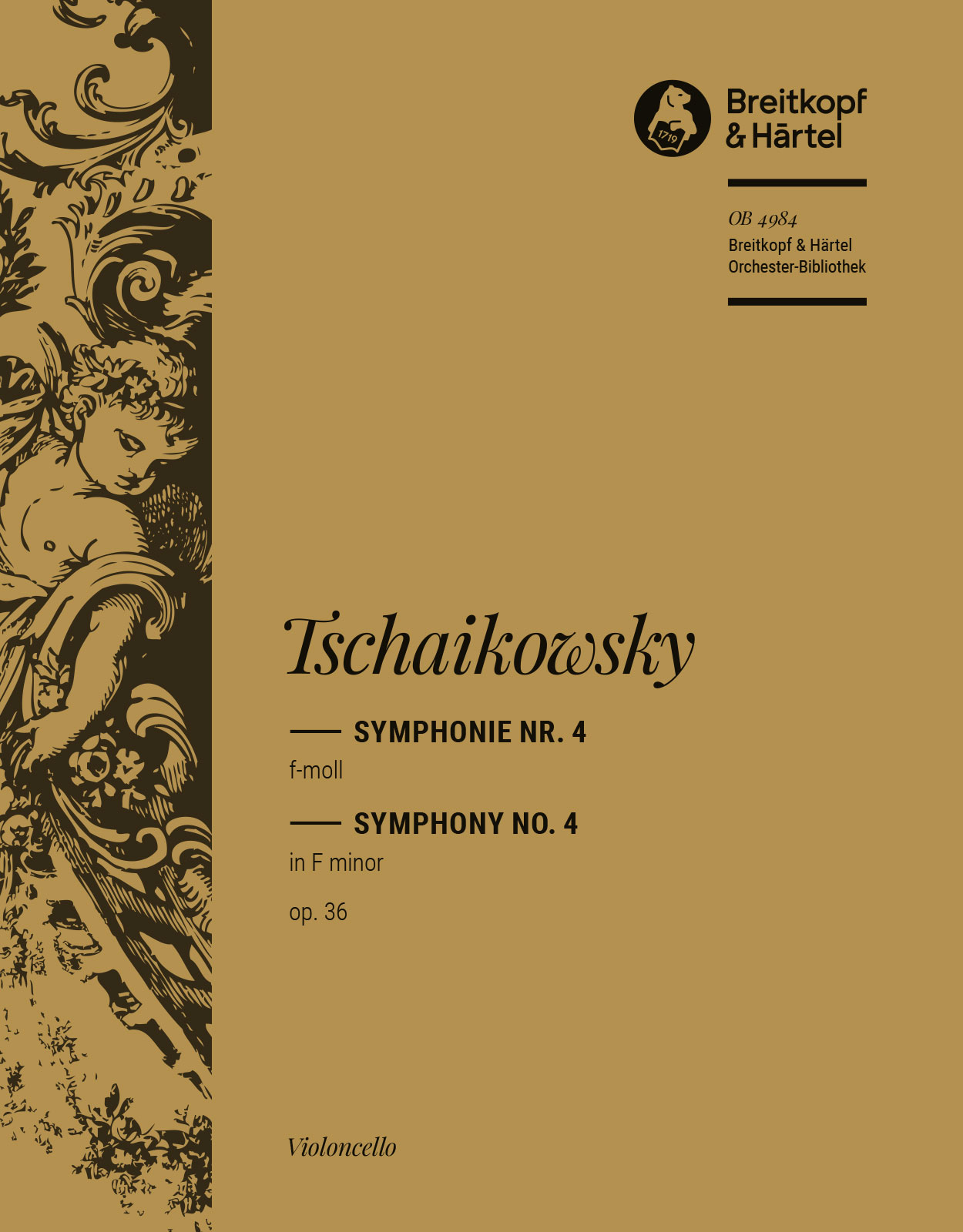OB 4984-23 - Symphonie Nr. 4 f-moll op. 36 - Cover