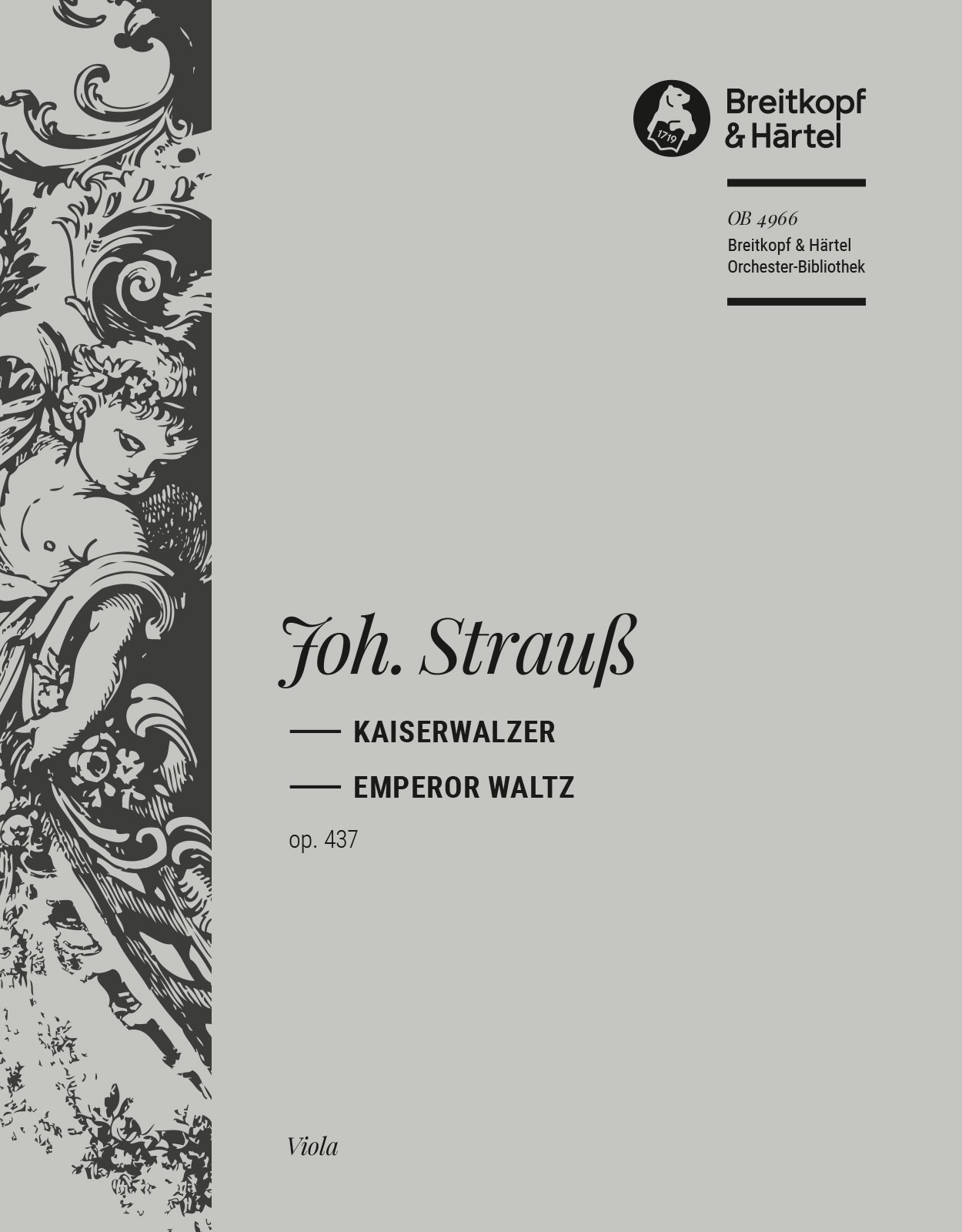 OB 4966-19 - Kaiserwalzer op. 437 - Cover