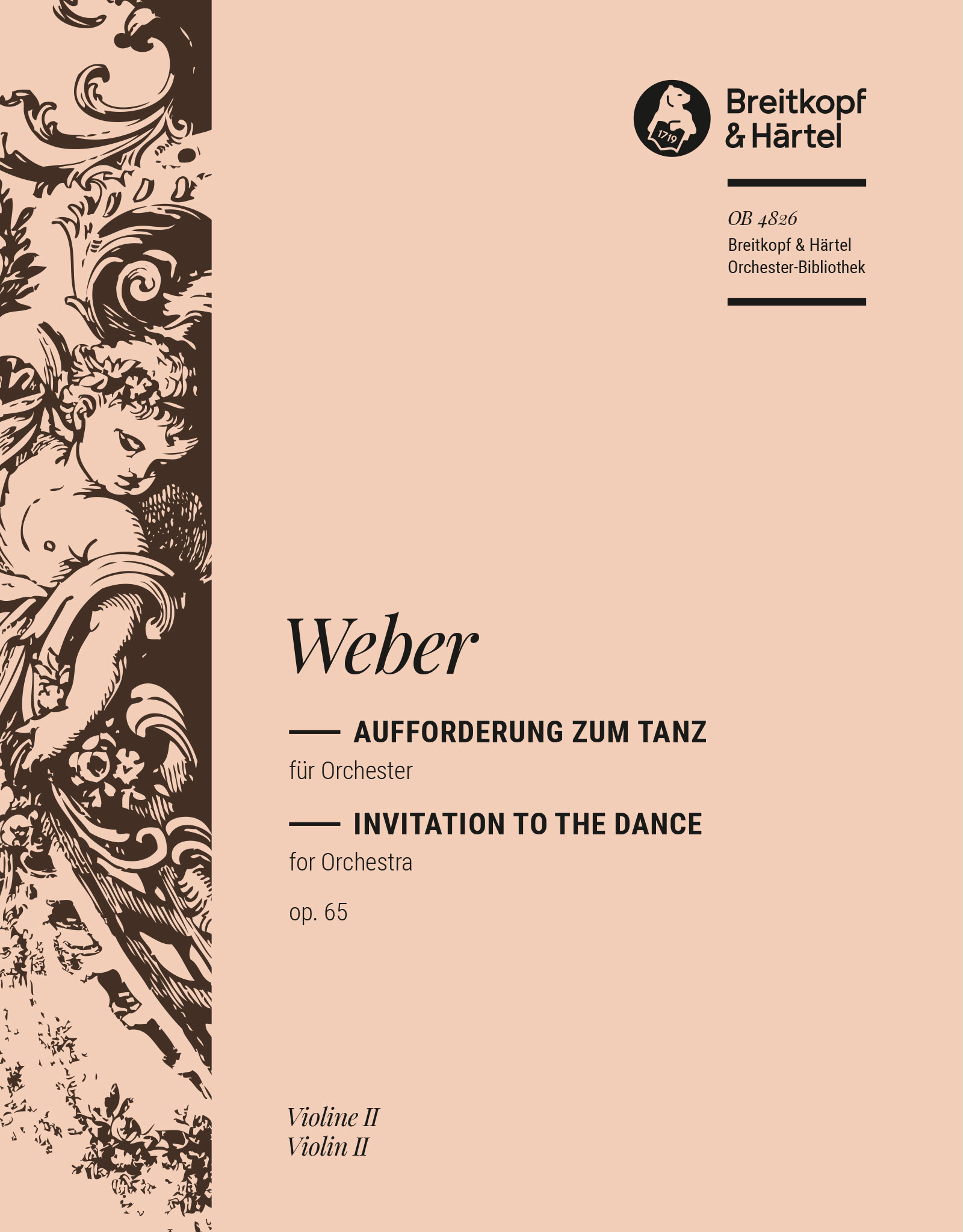 OB 4826-16 - Aufforderung zum Tanz op. 65 - Cover