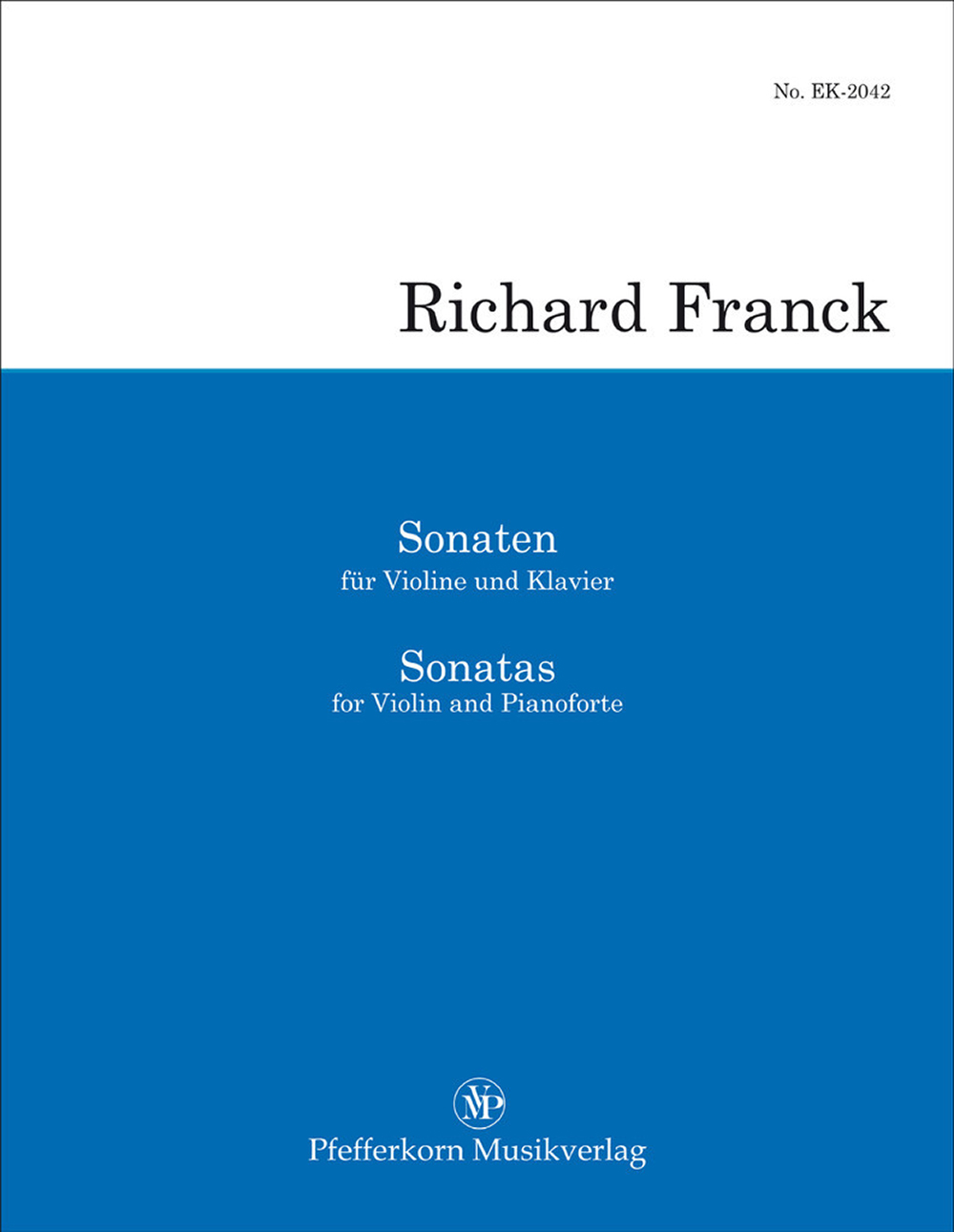 Richard Franck - Sonatas Op. 14 and Op. 35 - Cover