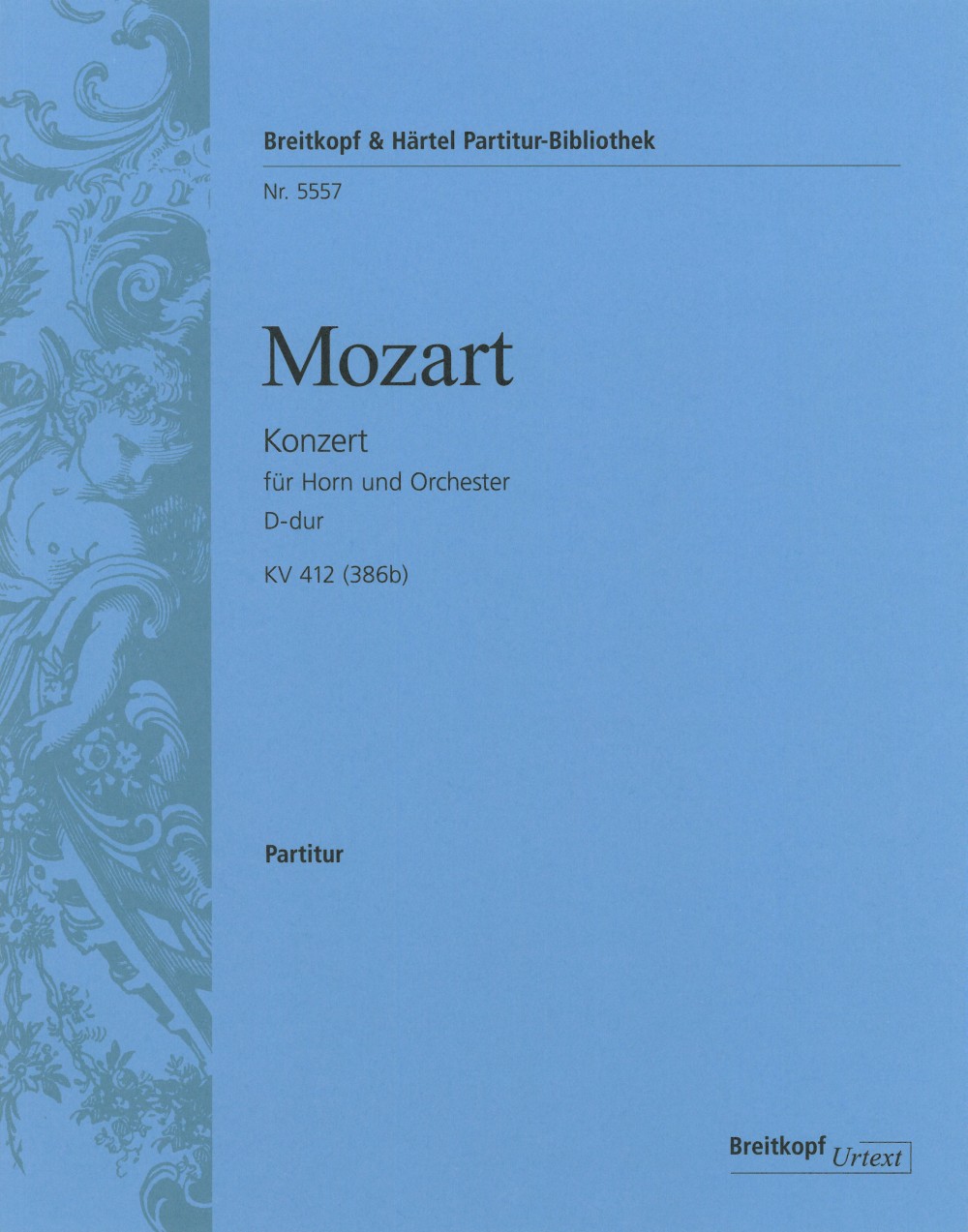 PB 5557 - Hornkonzert [Nr. 1] KV 412 (386b) - Cover