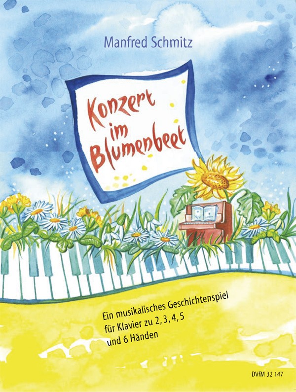 Manfred Schmitz - Konzert im Blumenbeet - Cover