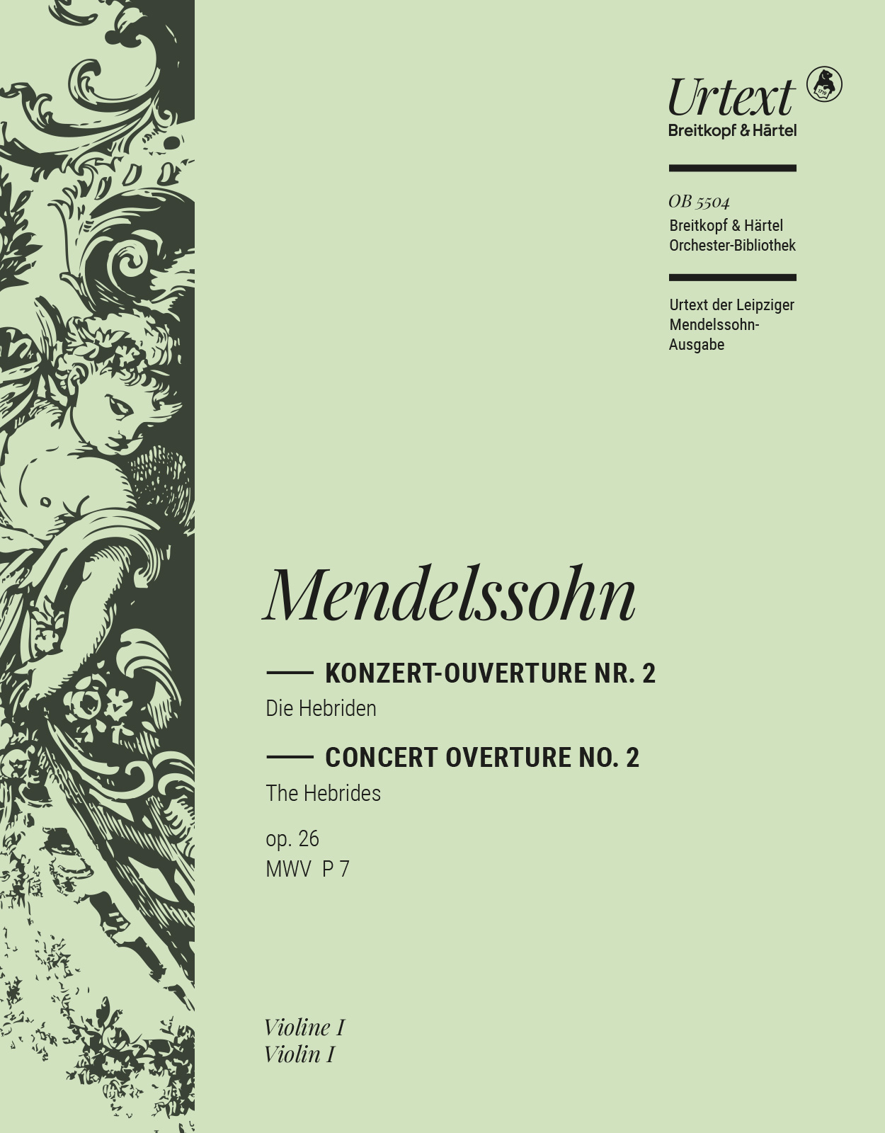 OB 5504-15 - Die Hebriden op. 26 MWV P 7 - Cover