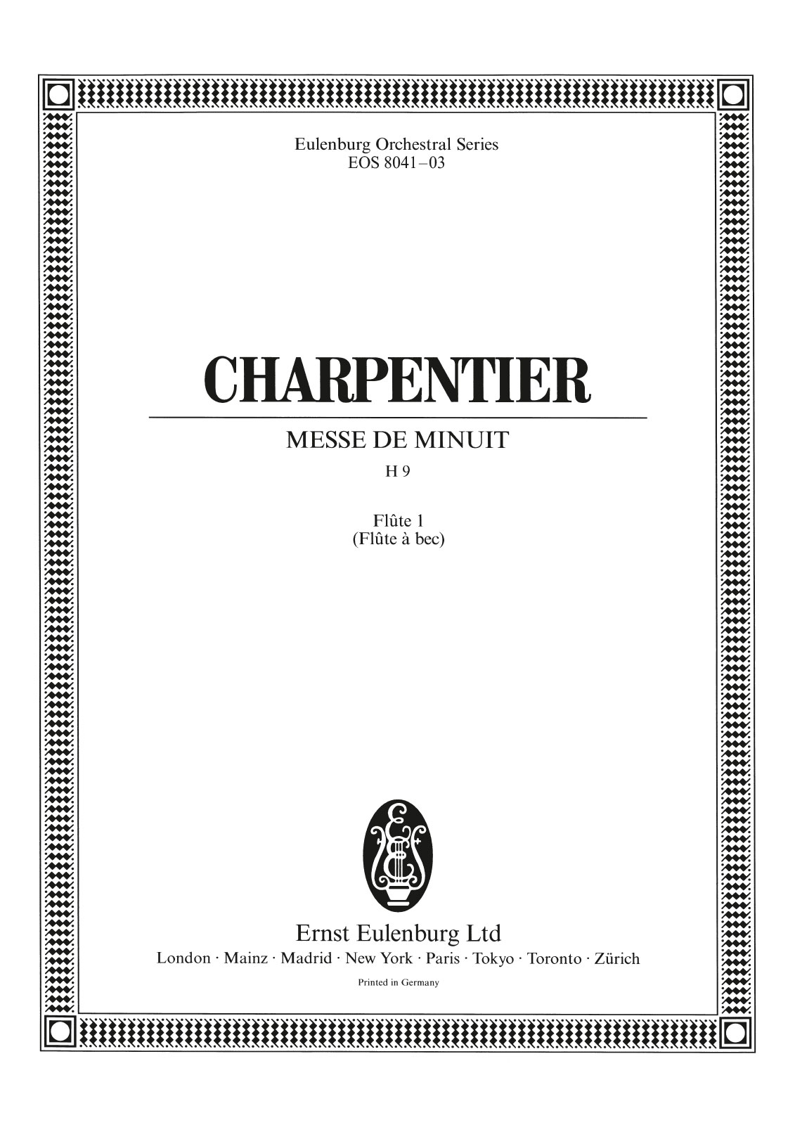EOS 8041-03 - Messe de Minuit H 9 - Cover