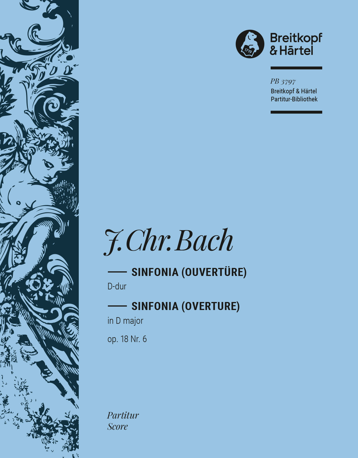 Johann Christian Bach - Sinfonia (Overture) in D major Op. 18/6 - Cover