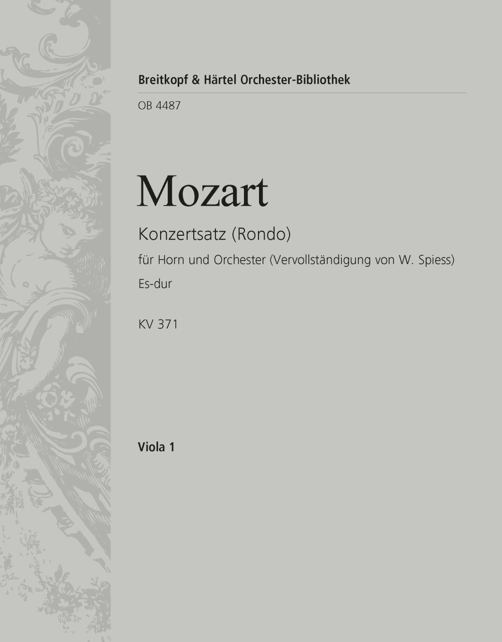 OB 4487-19 - Konzert-Rondo Es-dur KV 371 - Cover