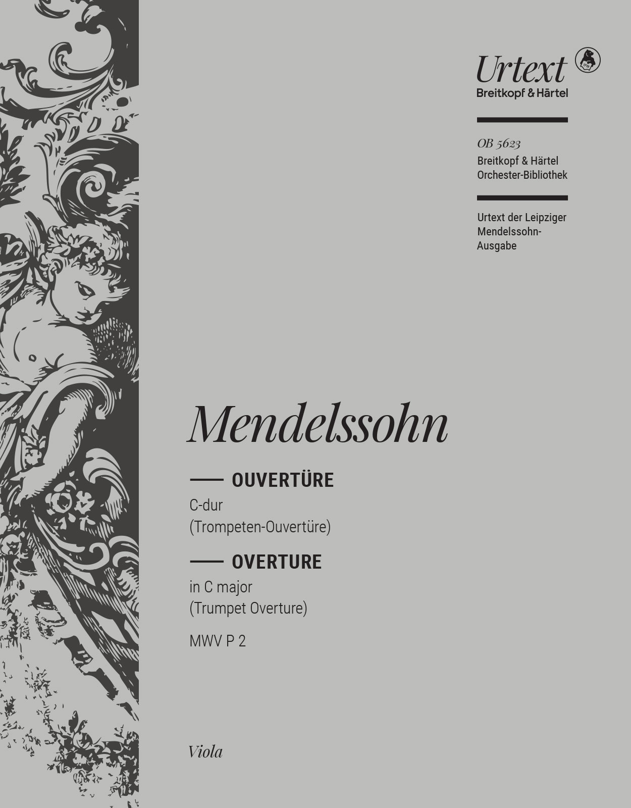 OB 5623-19 - Ouvertüre C-dur [op. 101] MWV P 2 - Cover