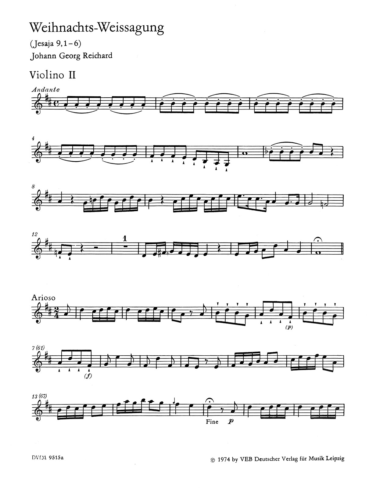 DV 9515a-16 - Christmas Prophecy - Cover