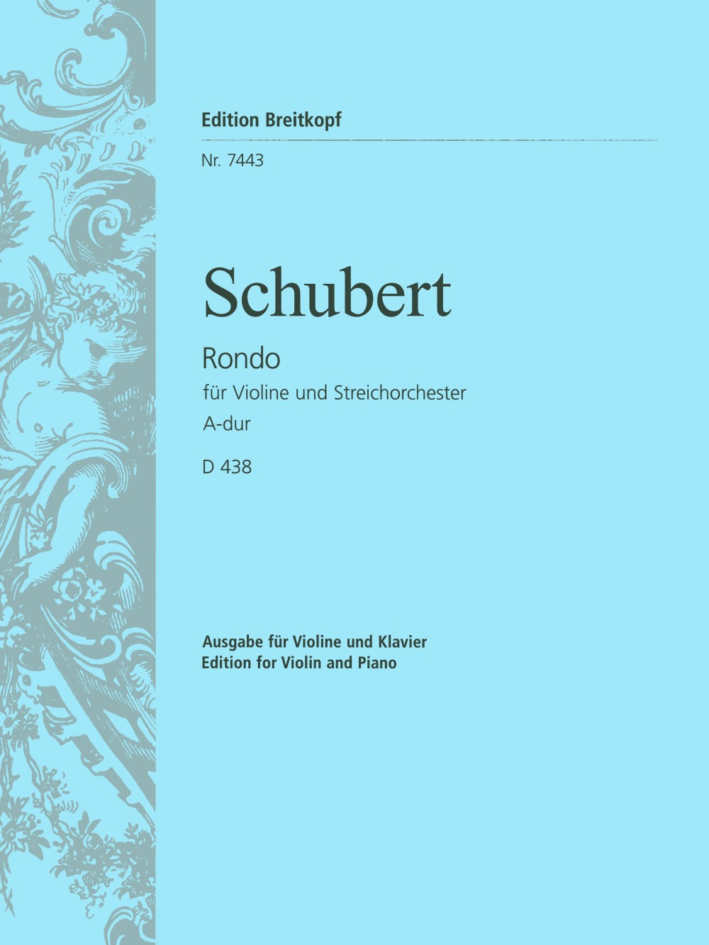 Franz Schubert - Rondo in A major D 438 - Cover