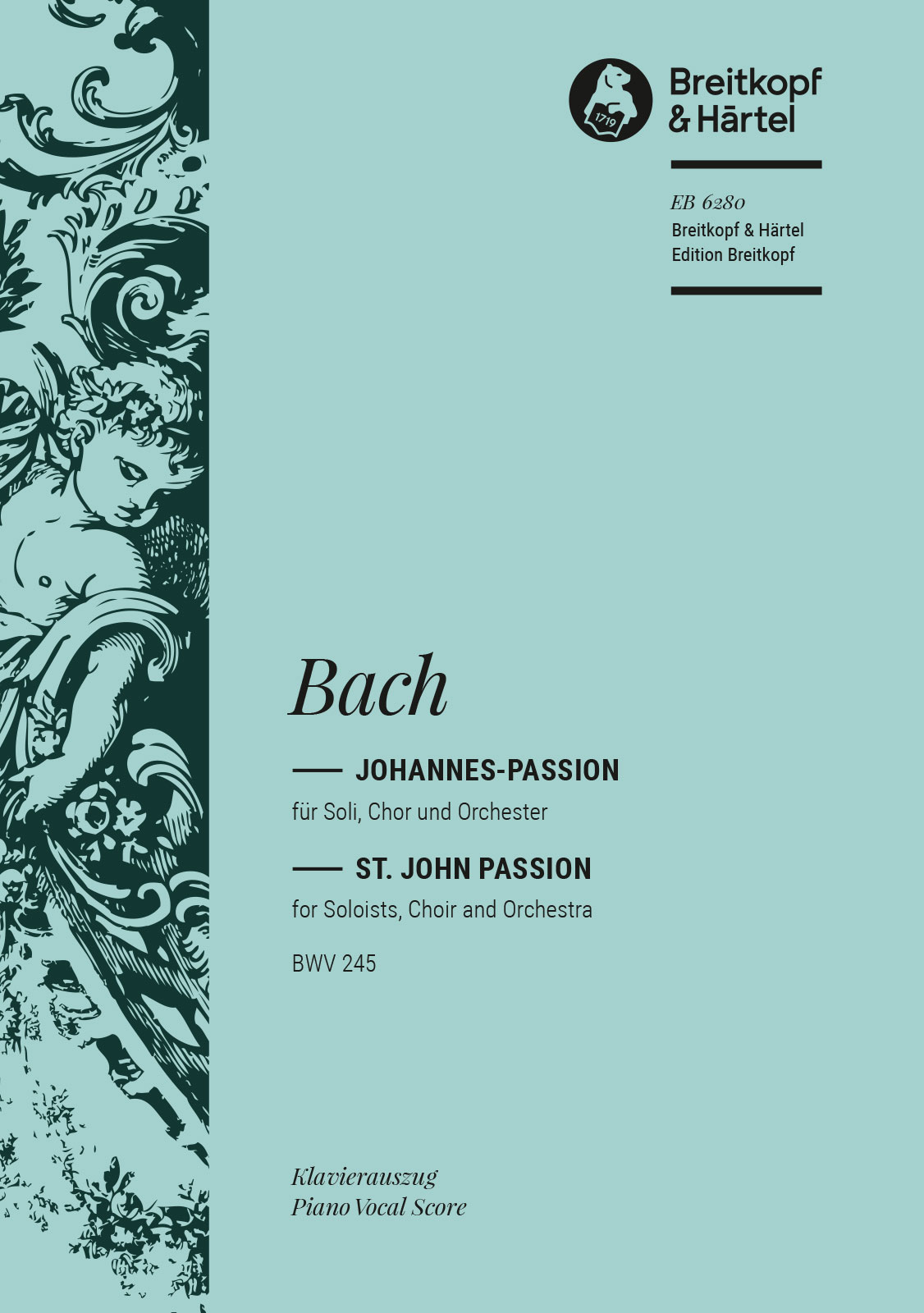 EB 6280D - Johannes-Passion BWV 245 - Cover