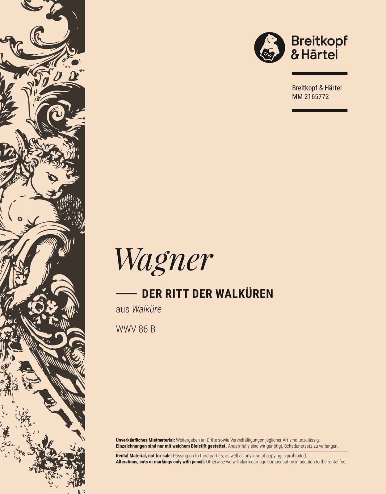 MM 2165772 - The Valkyrie (La Walkyrie) WWV 86 B - Cover