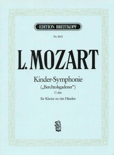 EB 8515 - Kinder-Symphonie C-dur - Cover