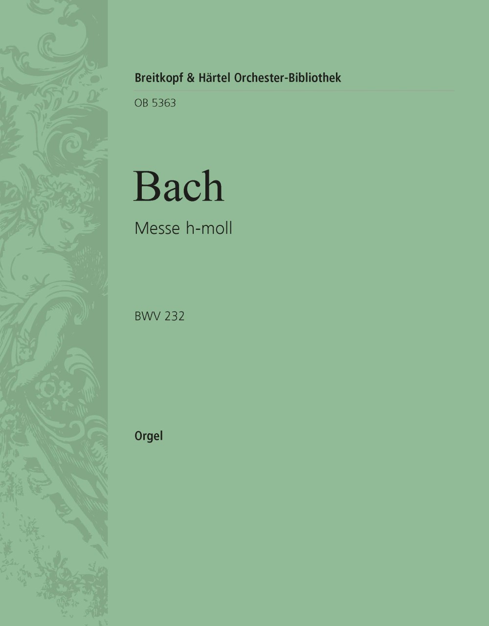OB 5363-11 - Messe h-moll BWV 232 - Cover