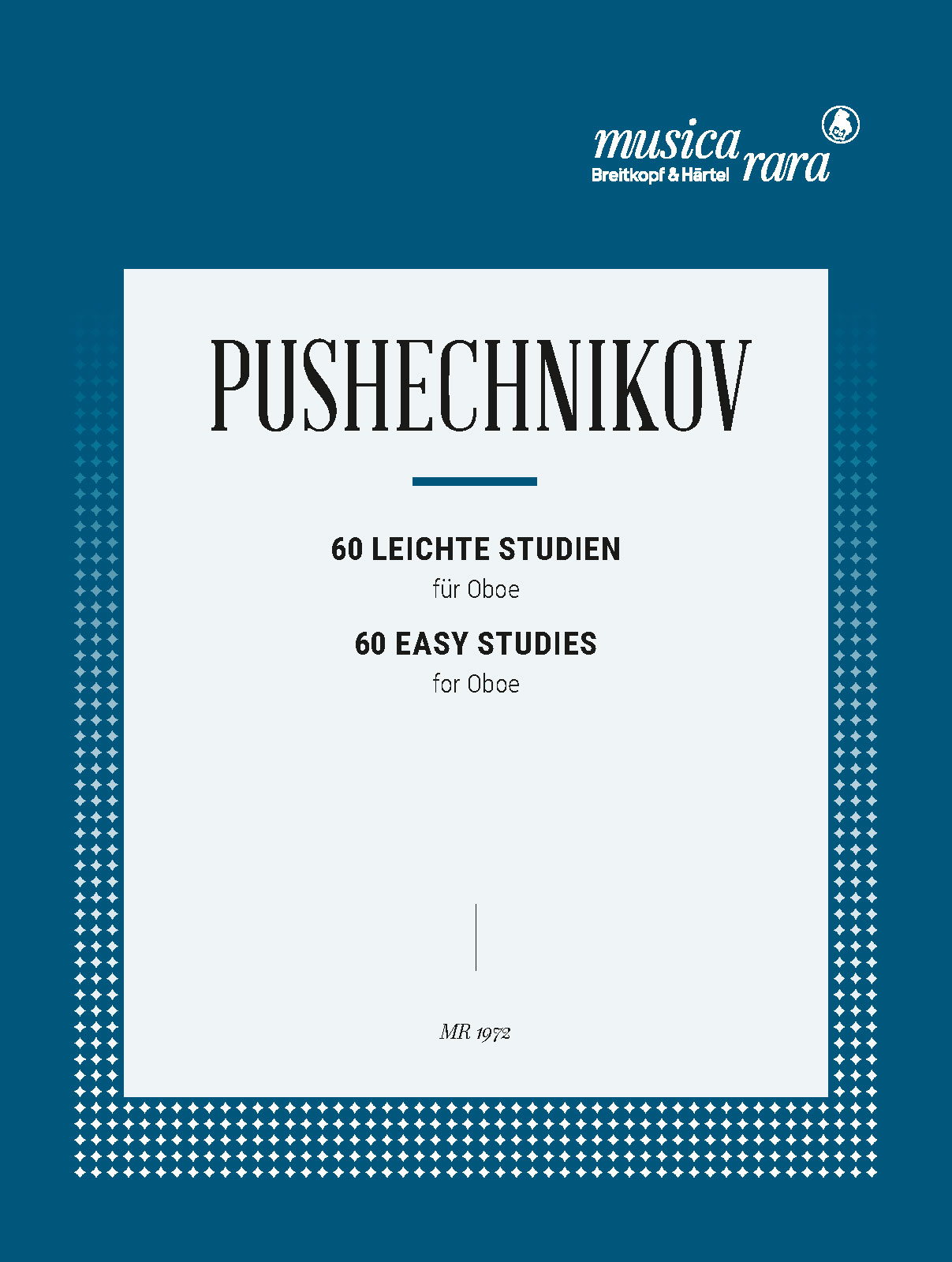 Ivan Feodorovitch Pushechnikov - 60 leichte Studien - Cover