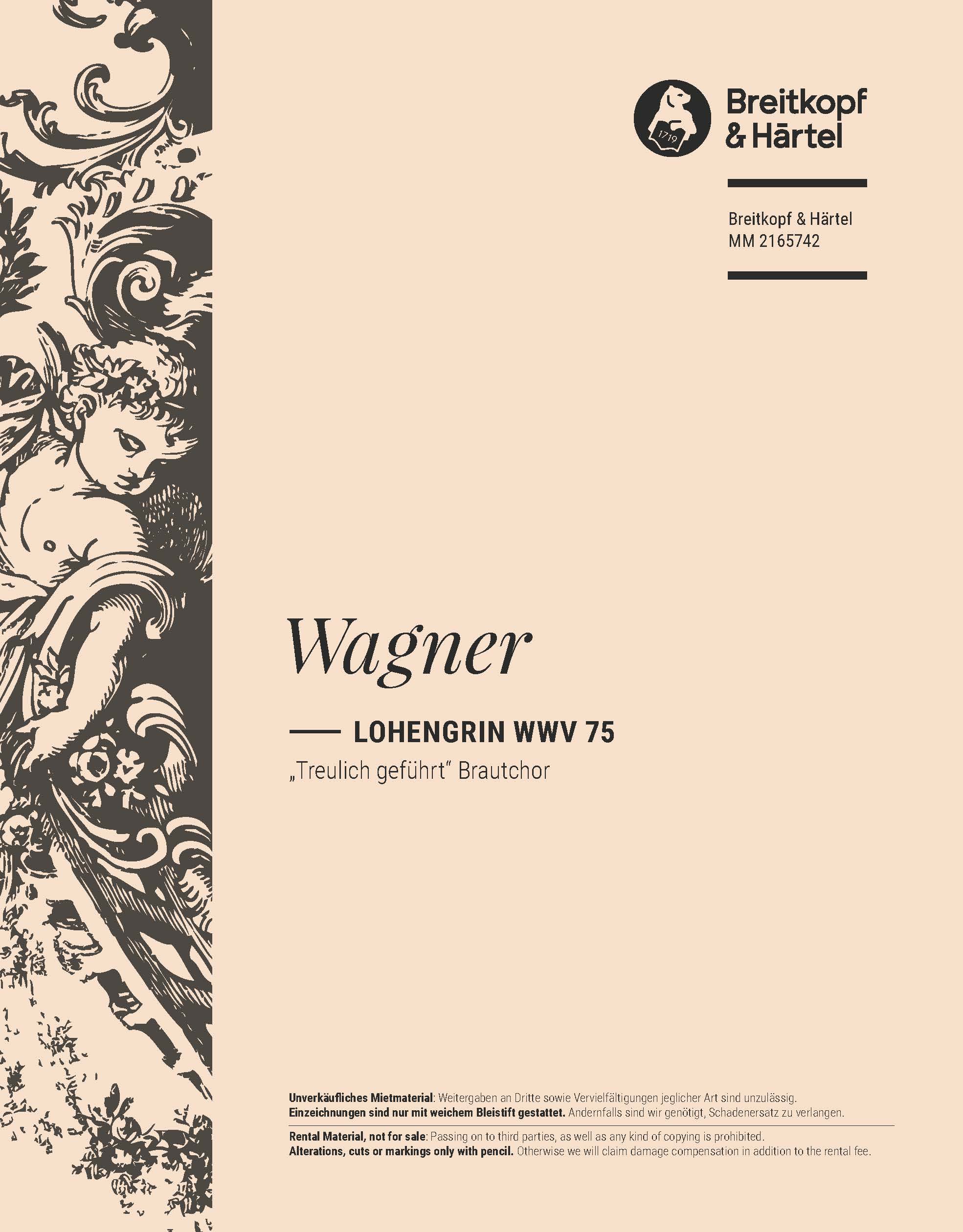 MM 2165742 - Lohengrin WWV 75 - Cover