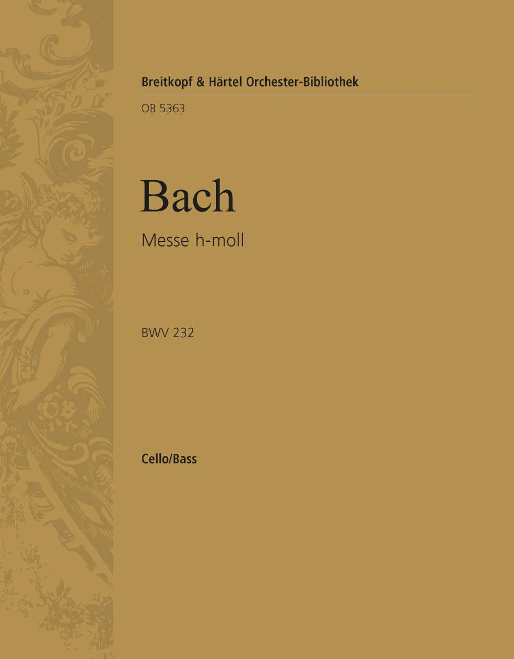 OB 5363-26 - Messe h-moll BWV 232 - Cover