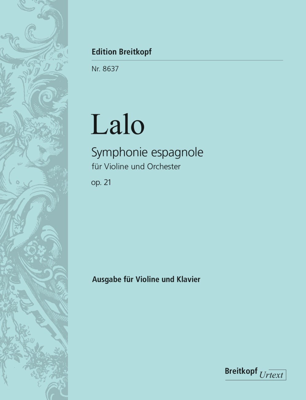 Édouard Lalo - Symphonie espagnole op. 21 - Cover