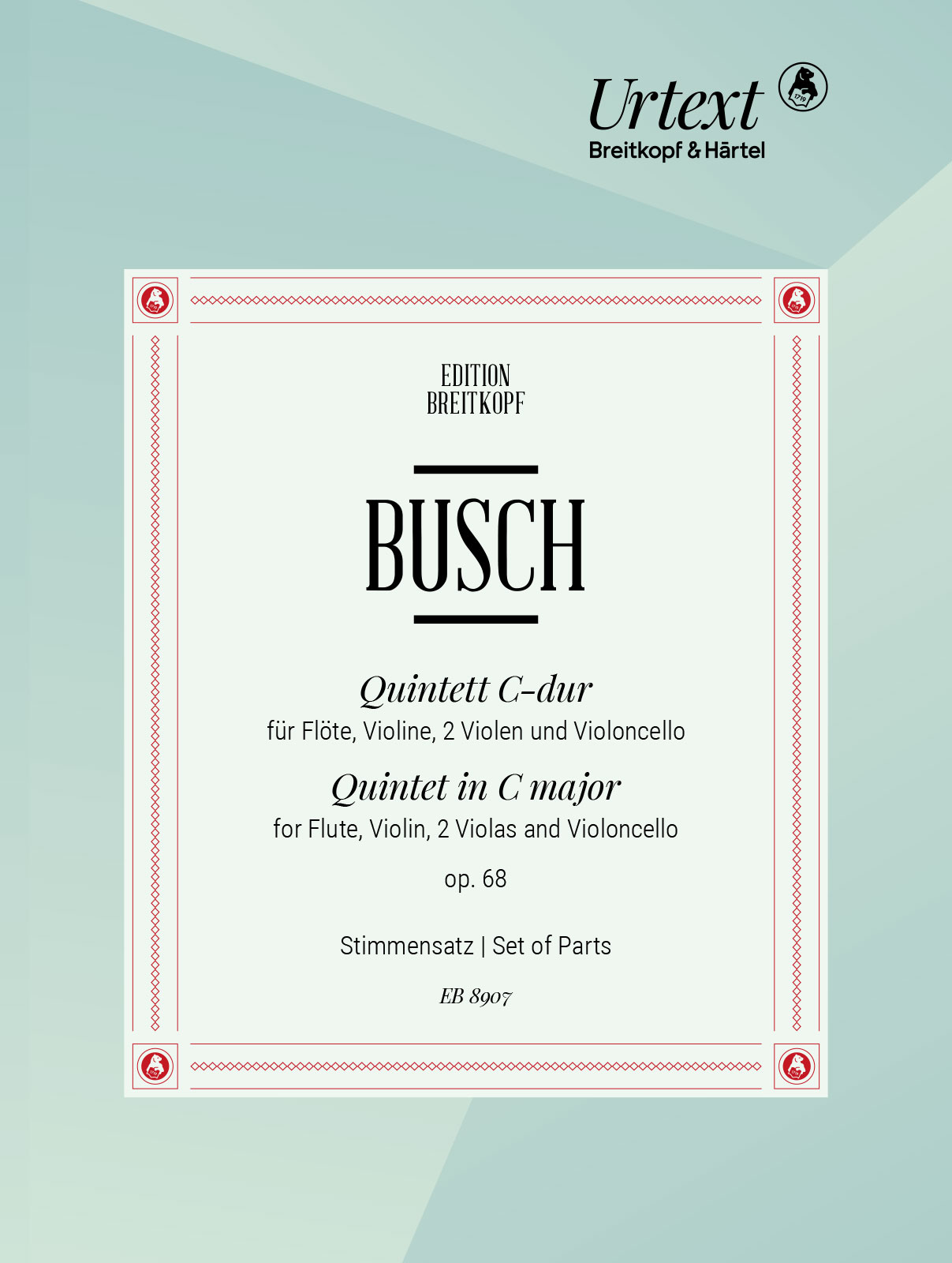 Adolf Busch - Quintett C-dur op. 68 - Cover