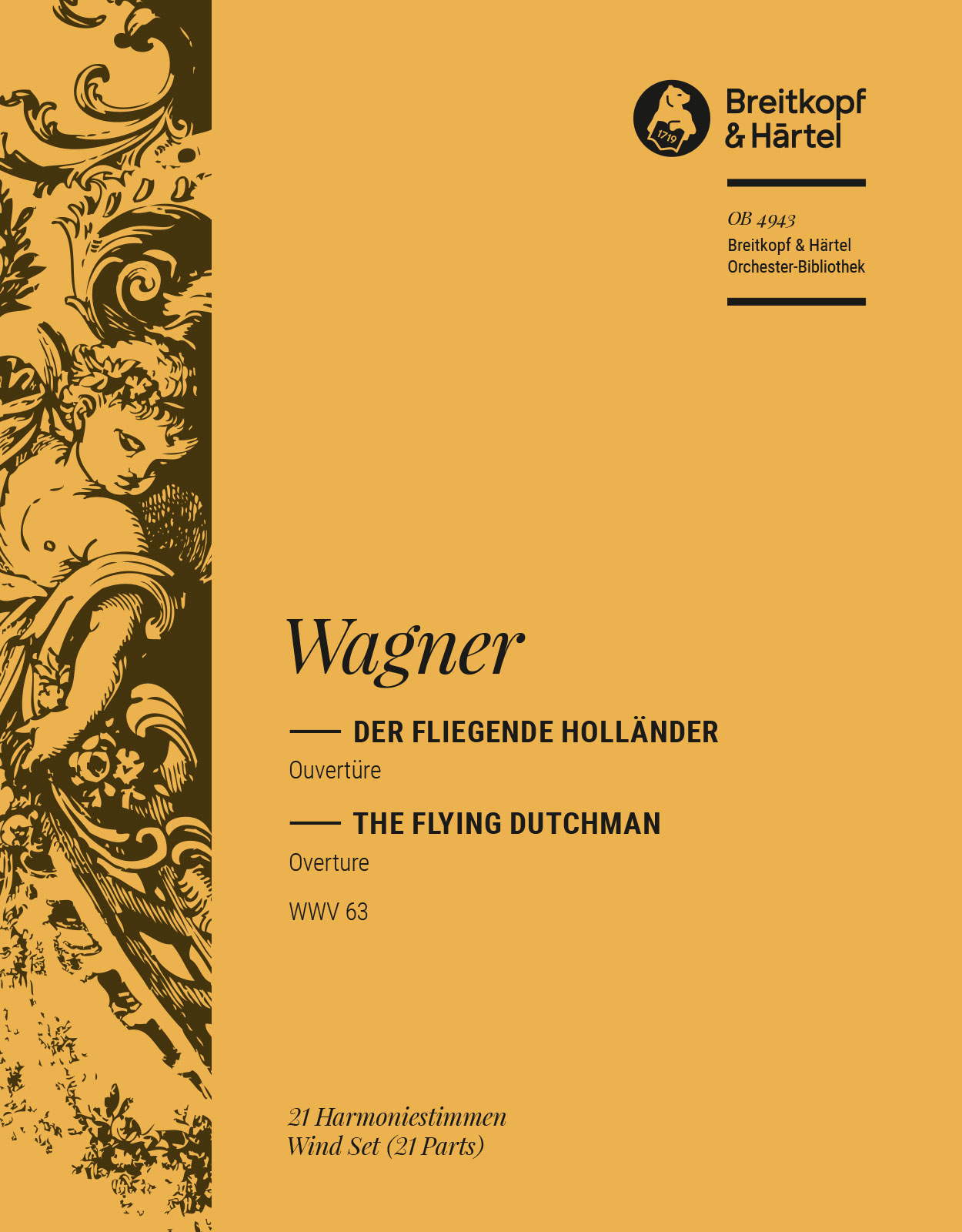 OB 4943-30 - The Flying Dutchman WWV 63 - Cover
