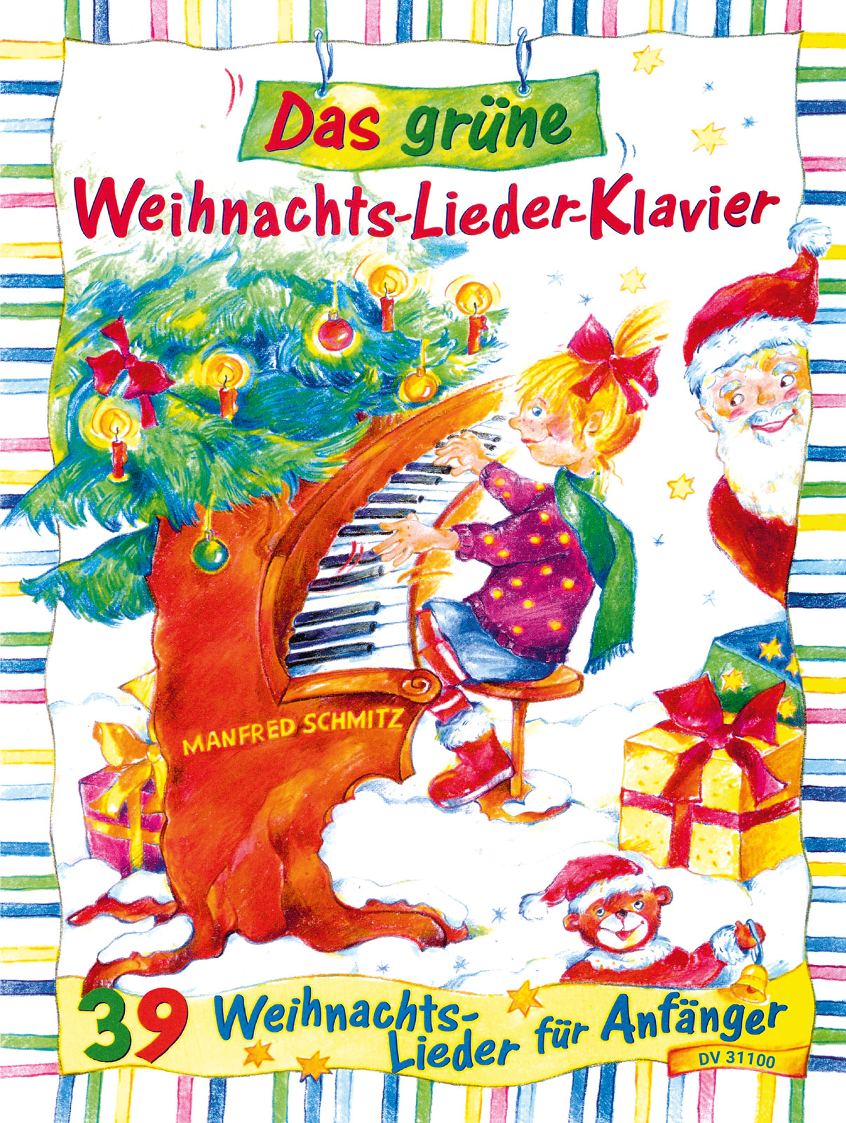 Manfred Schmitz - Das grüne Weihnachts-Lieder-Klavier - Cover