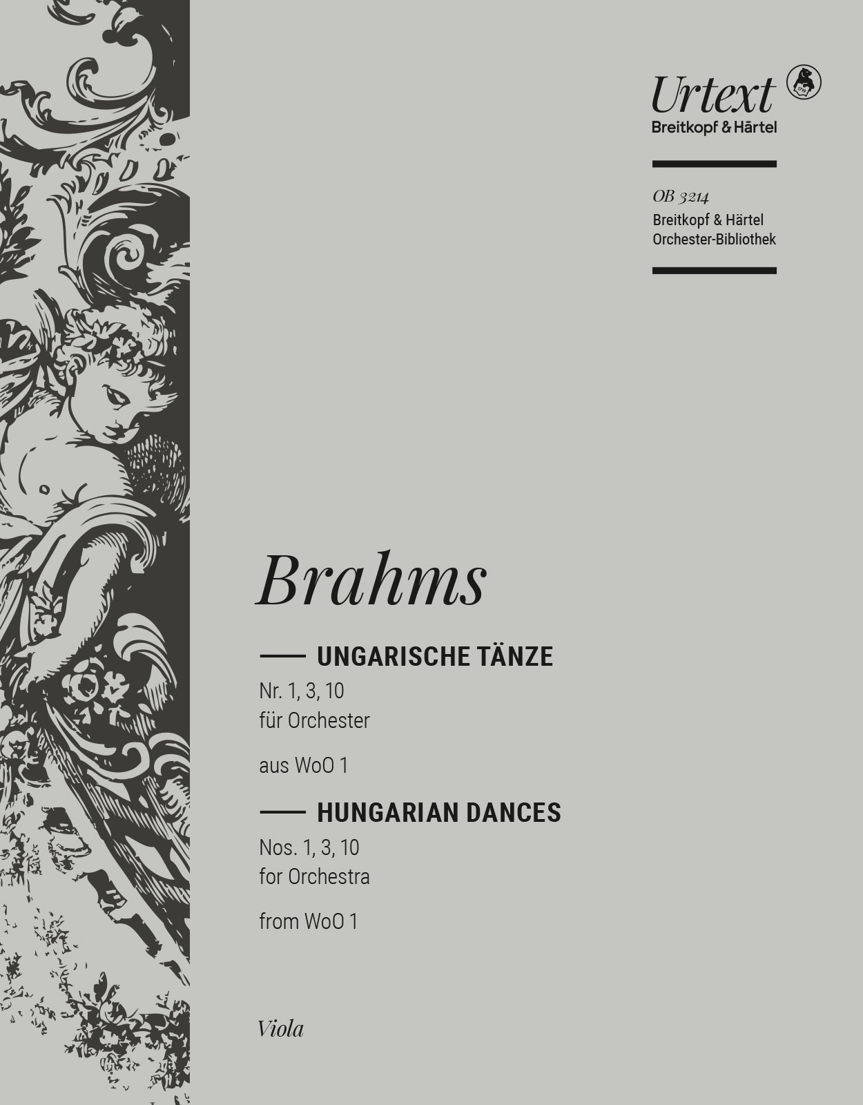 OB 3214-19 - Ungarische Tänze - Cover