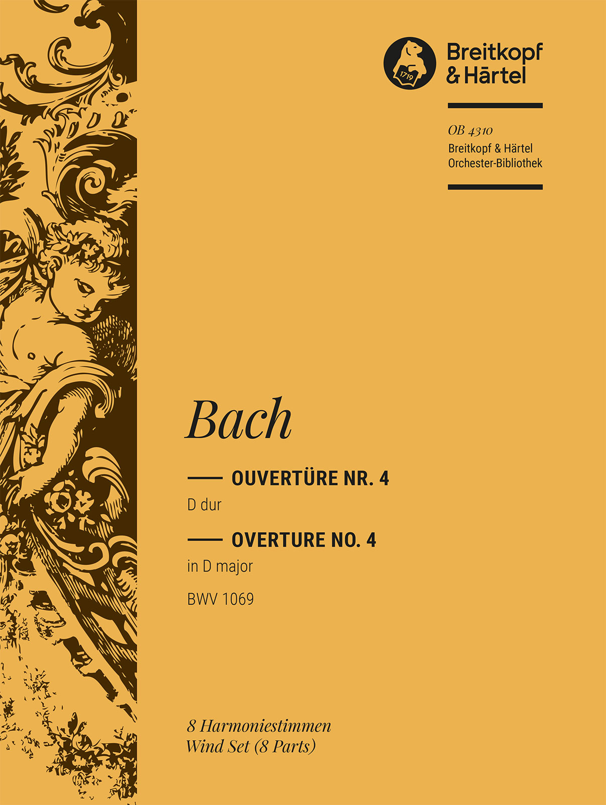 OB 4310-30 - Ouvertüre (Suite) Nr. 4 D-dur BWV 1069 - Cover