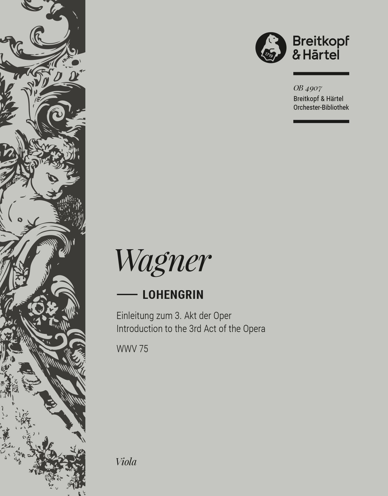 OB 4907-19 - Lohengrin WWV 75 - Cover