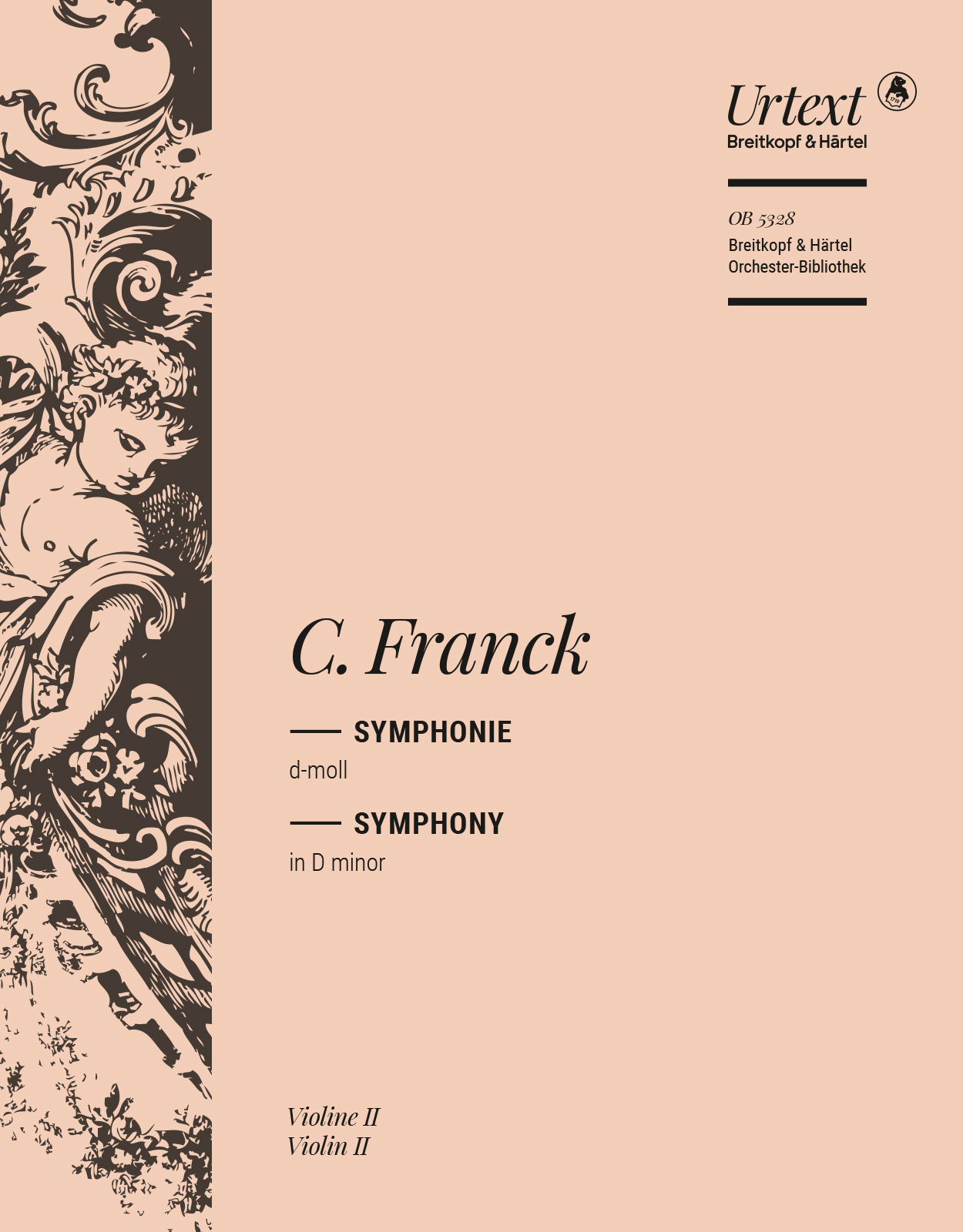 OB 5328-16 - Symphonie d-moll - Cover