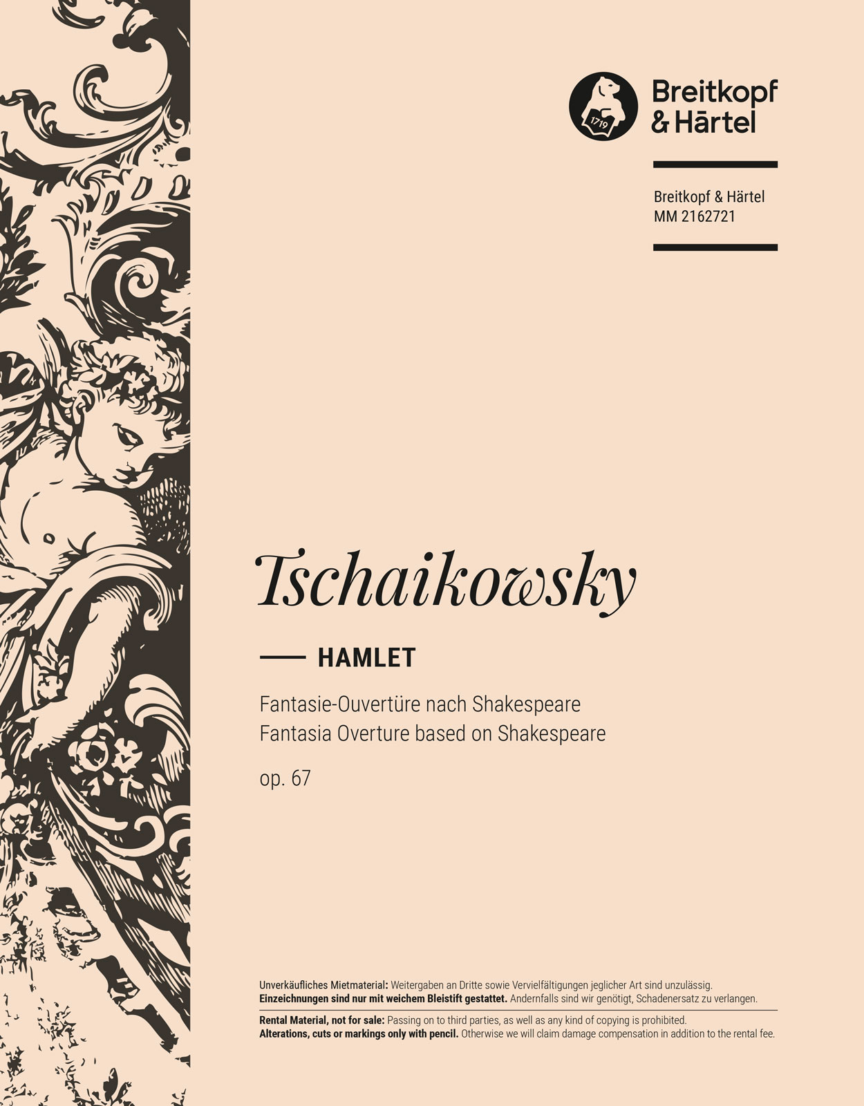 Pjotr Iljitsch Tschaikowsky - Hamlet op. 67 - Cover