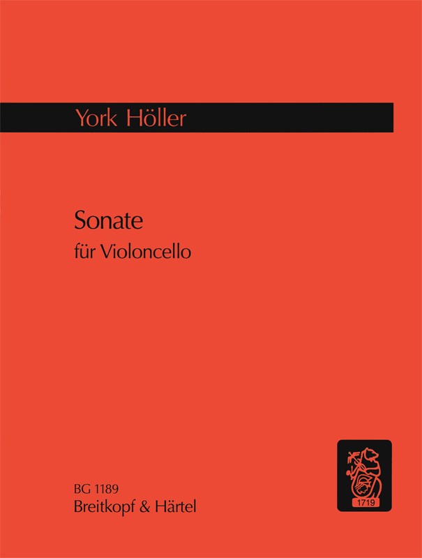 York Höller - Sonate - Cover
