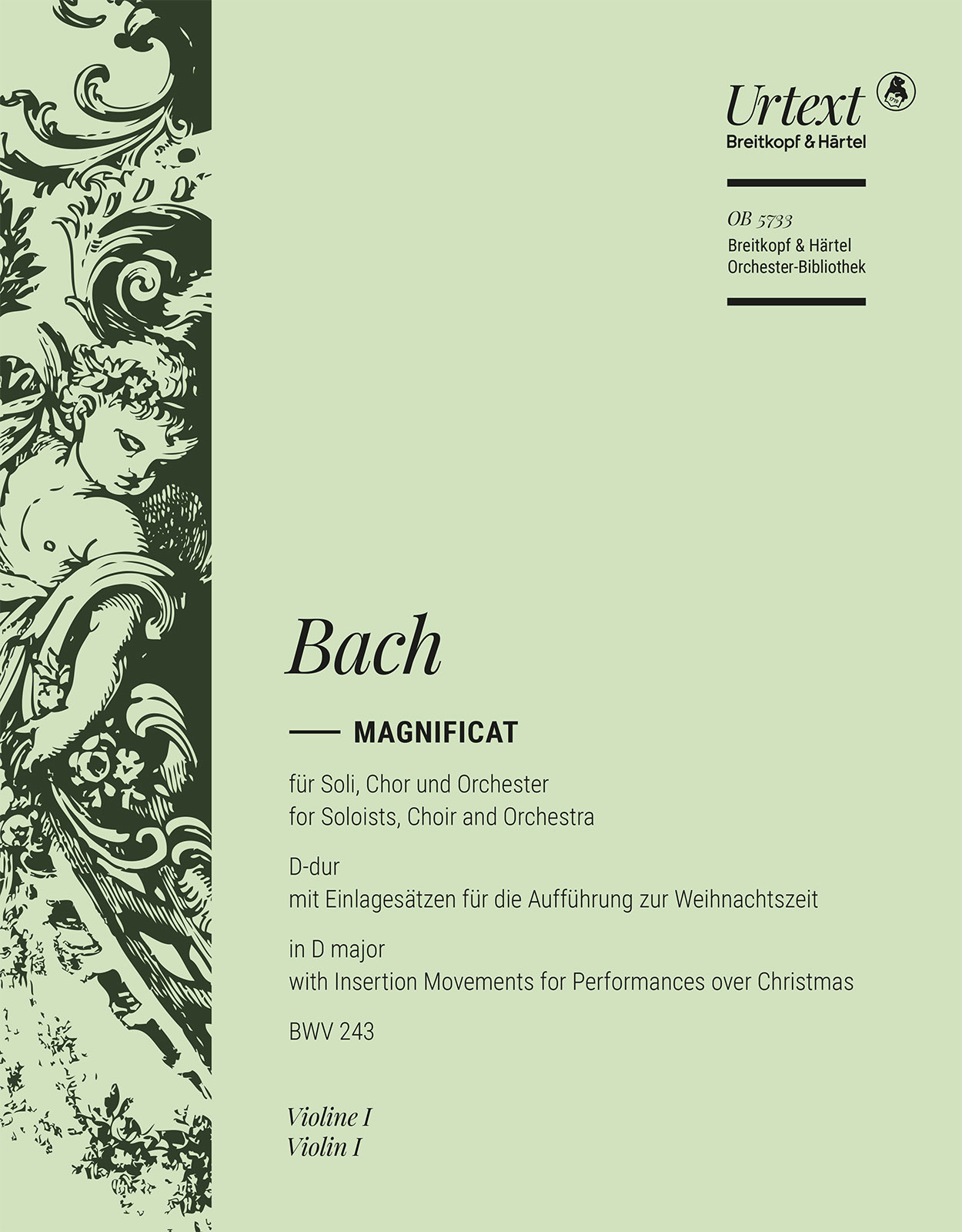 OB 5733-15 - Magnificat in D major BWV 243 - Cover