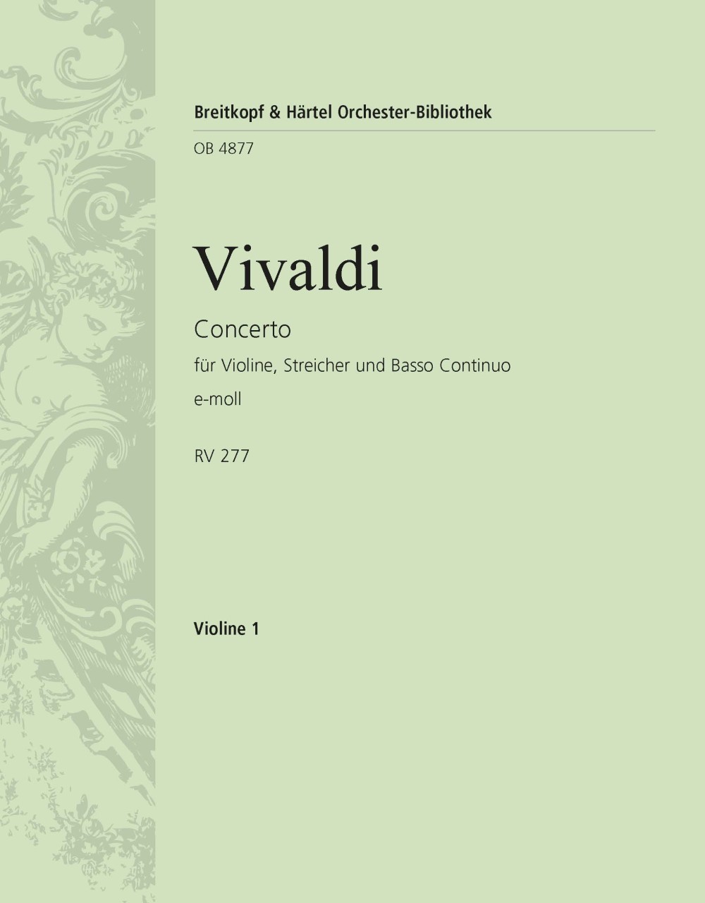 OB 4877-15 - Concerto in E minor RV 275 - Cover