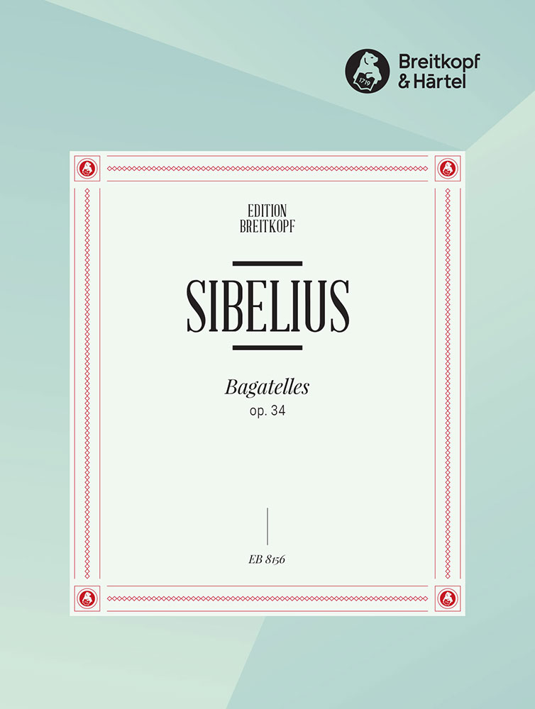 Jean Sibelius - Bagatelles op. 34 - Cover
