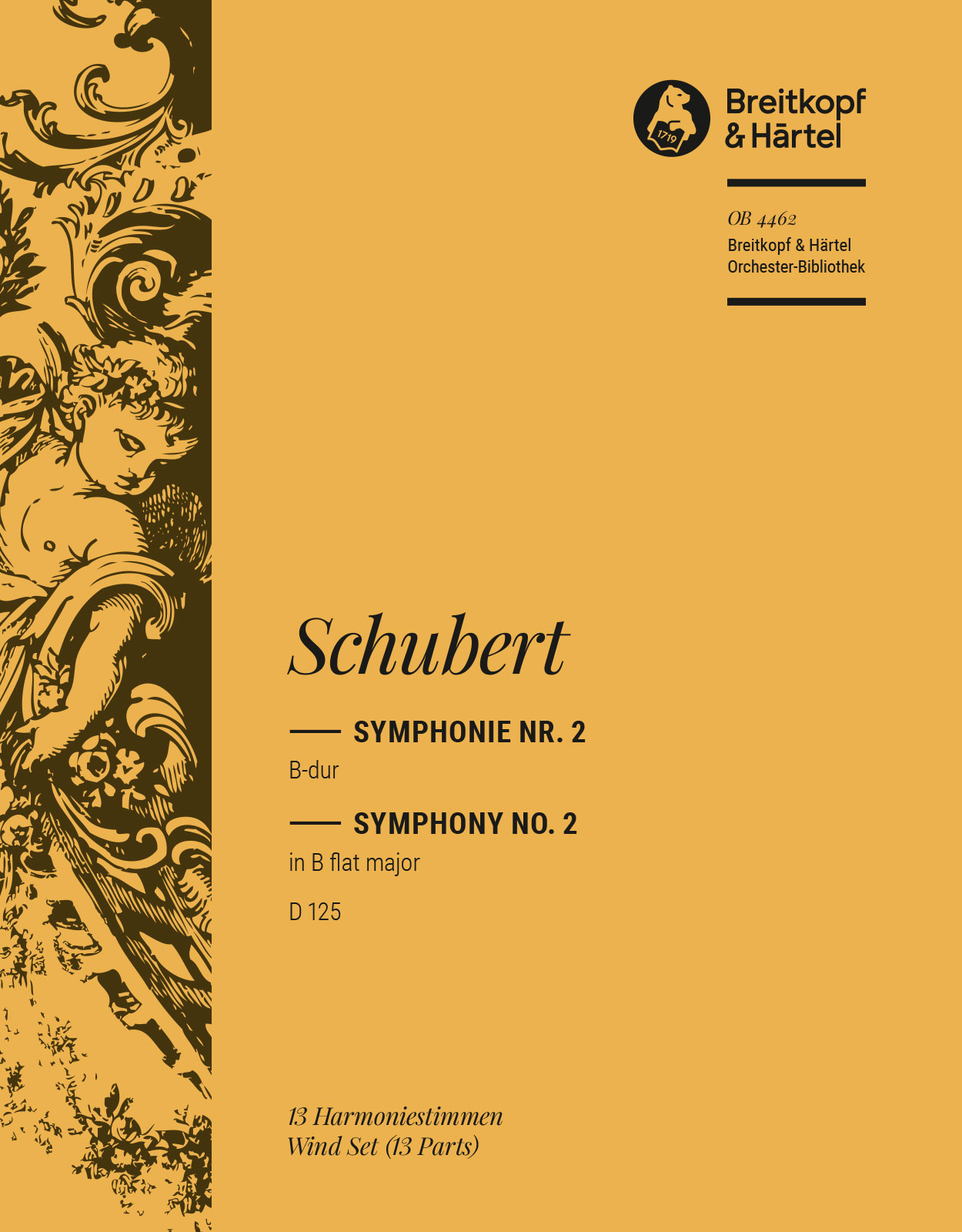 OB 4462-30 - Symphonie Nr. 2 B-dur D 125 - Cover
