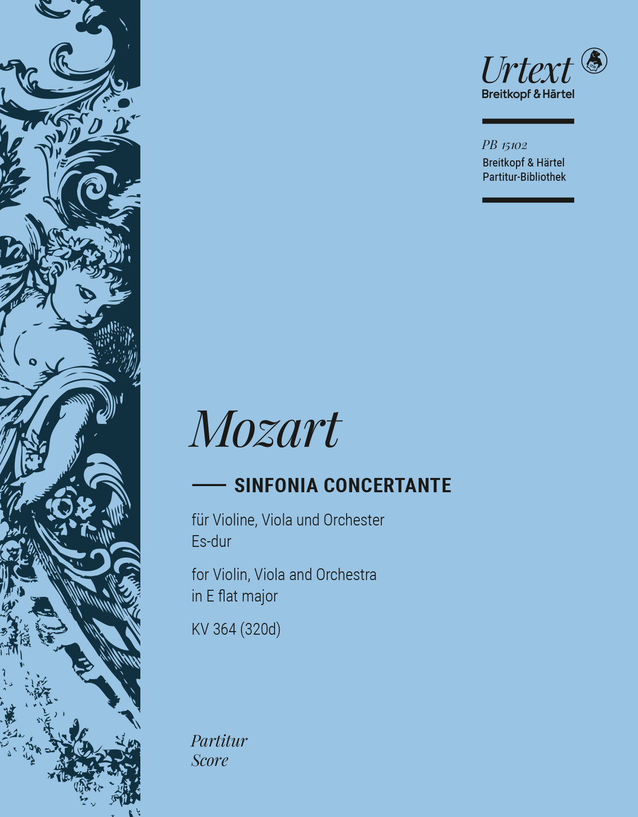 PB 15102D - Sinfonia concertante Es-dur KV 364 (320d) - Cover