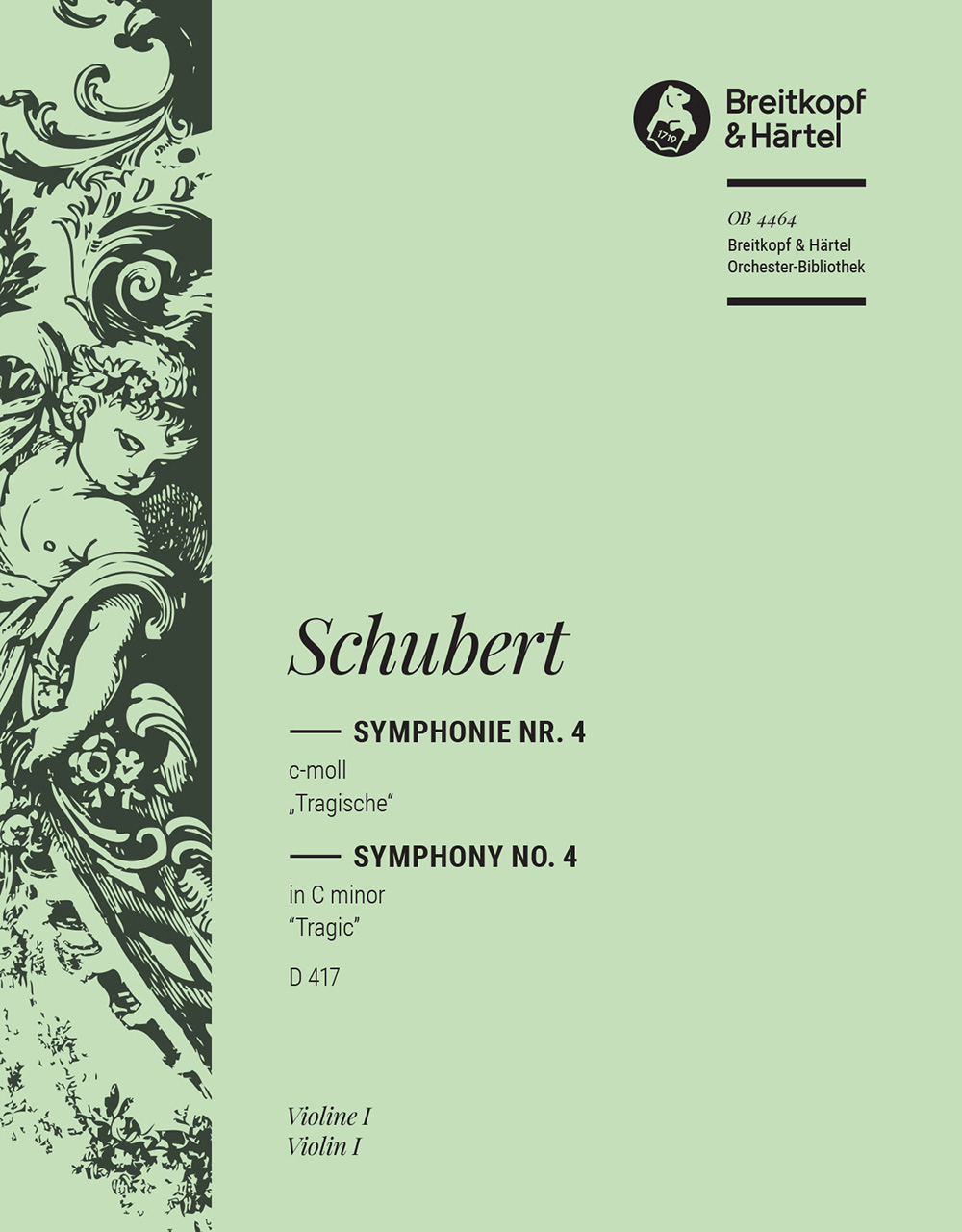 OB 4464-15 - Symphony No. 4 in C minor D 417 - Cover