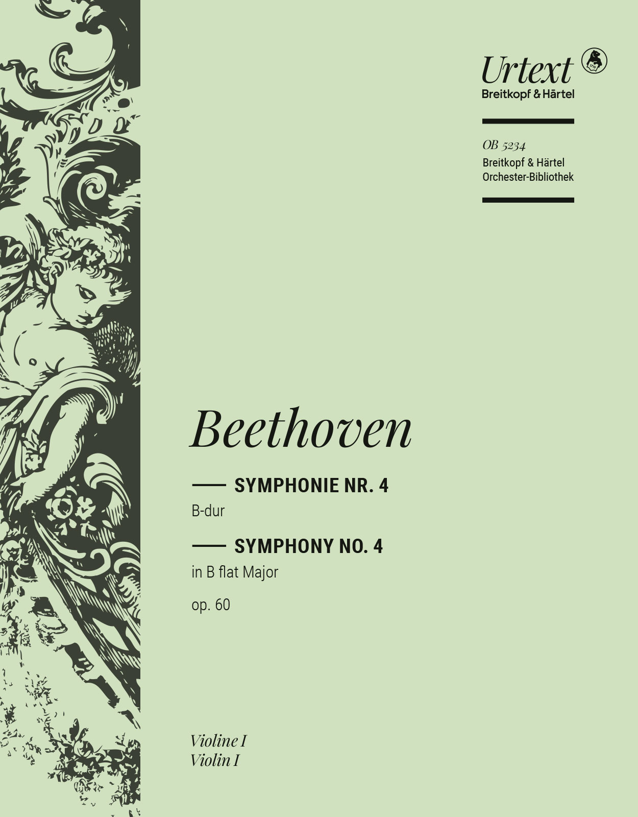 OB 5234-15 - Symphonie Nr. 4 B-dur op. 60 - Cover