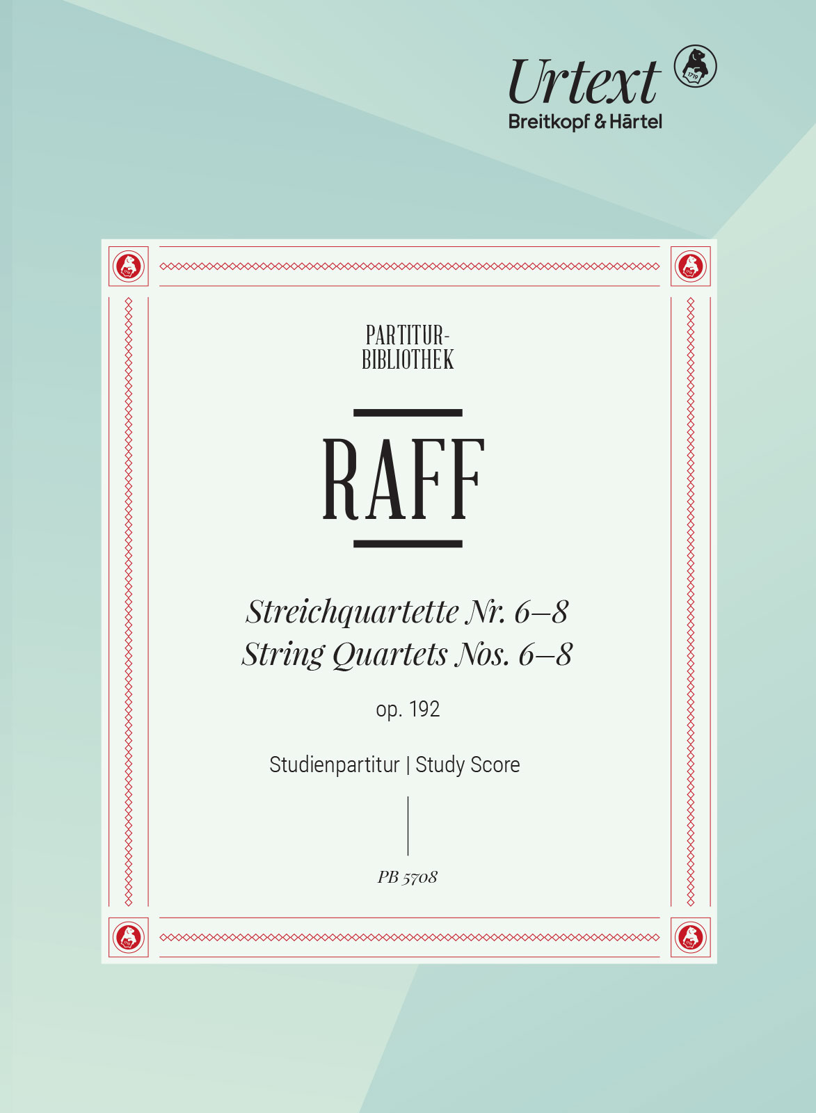 PB 5708 - String Quartets - Cover