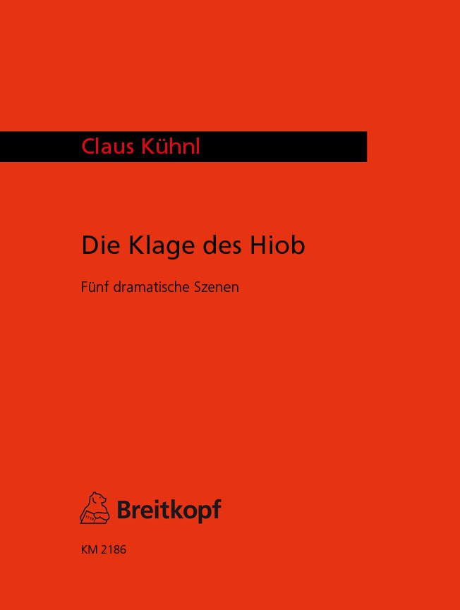 Claus Kühnl - Die Klage des Hiob - Cover
