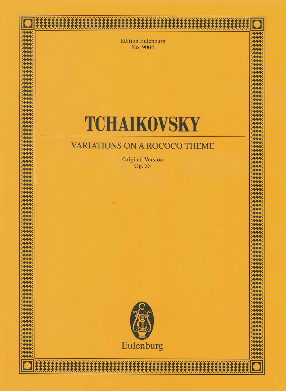 ETP 9004 - Variationen über ein Rokoko-Thema op. 33 - Cover
