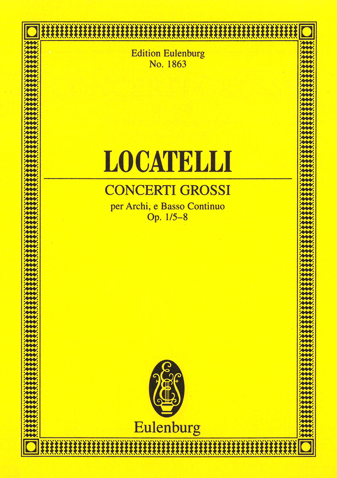 Pietro A. Locatelli - Concerto grosso „a cinque“ F-dur op. 1/7 - Cover