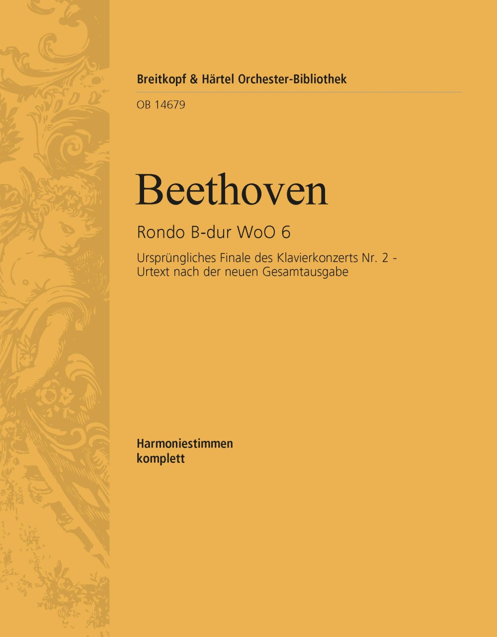 OB 14679-30 - Rondo in B flat major WoO 6 - Cover