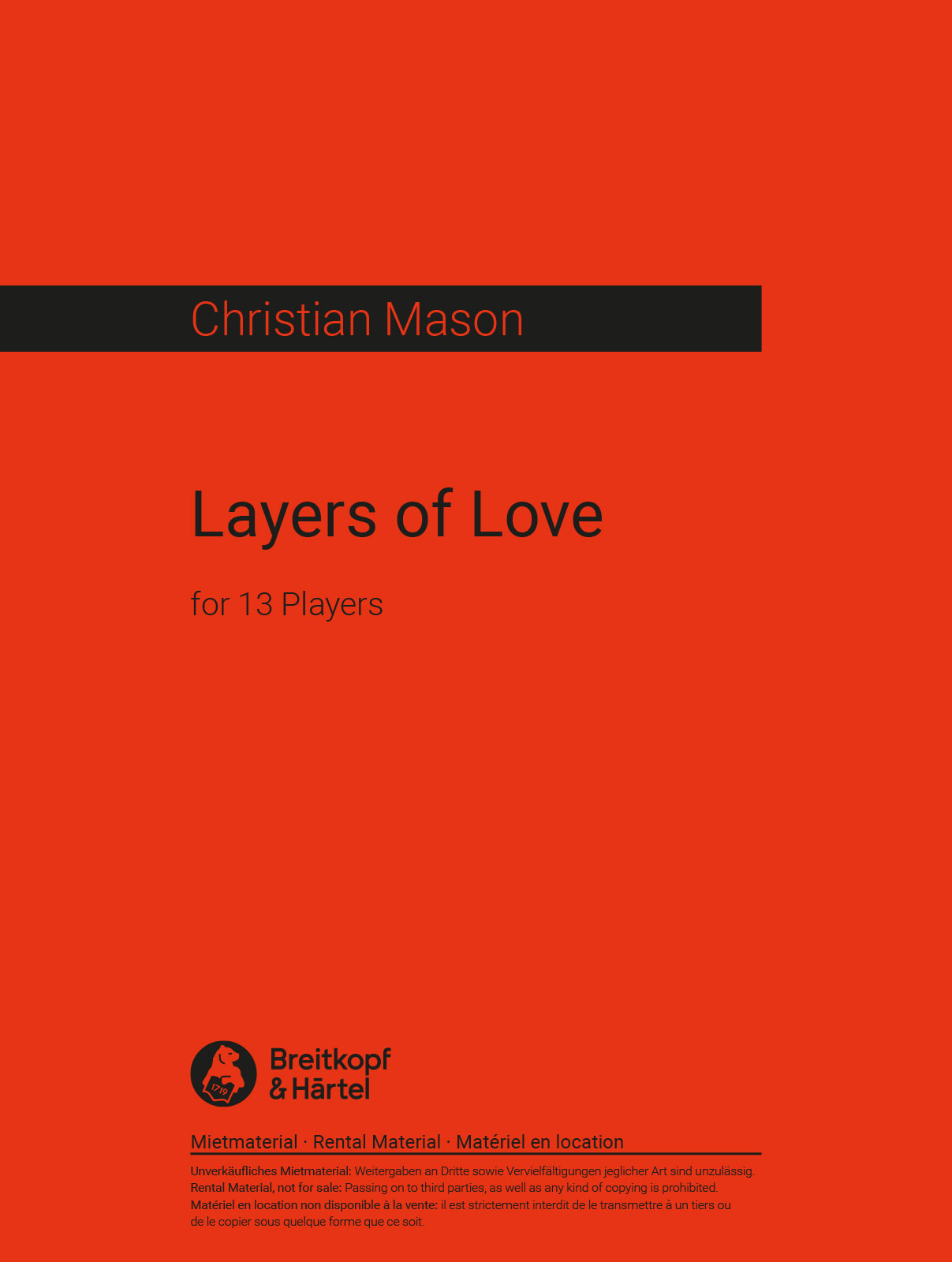 Christian Mason - Layers of Love - Cover