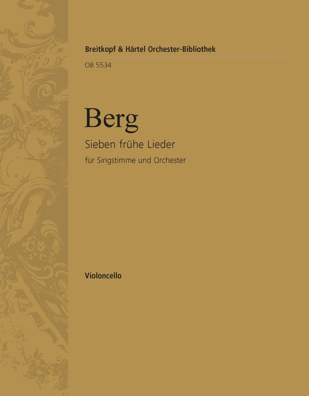 OB 5534-23 - 7 frühe Lieder - Cover