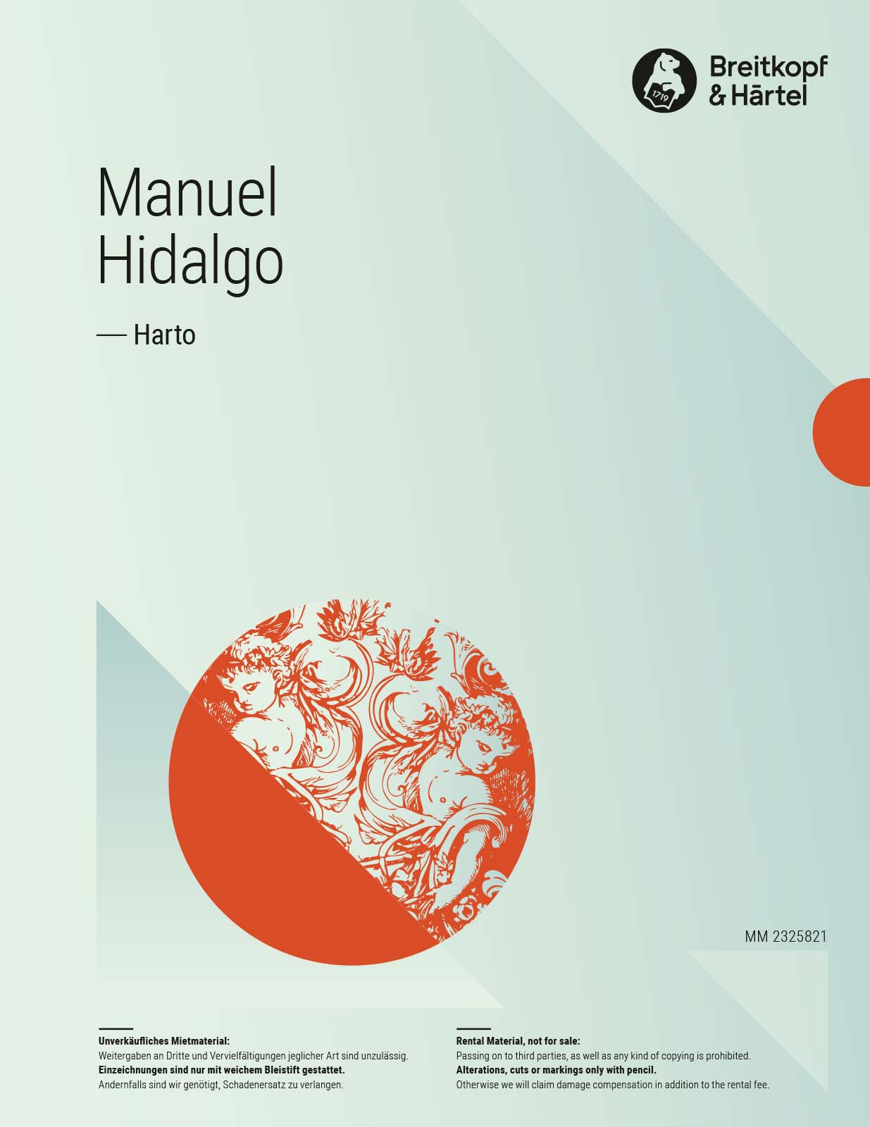 Manuel Hidalgo - Harto - Cover