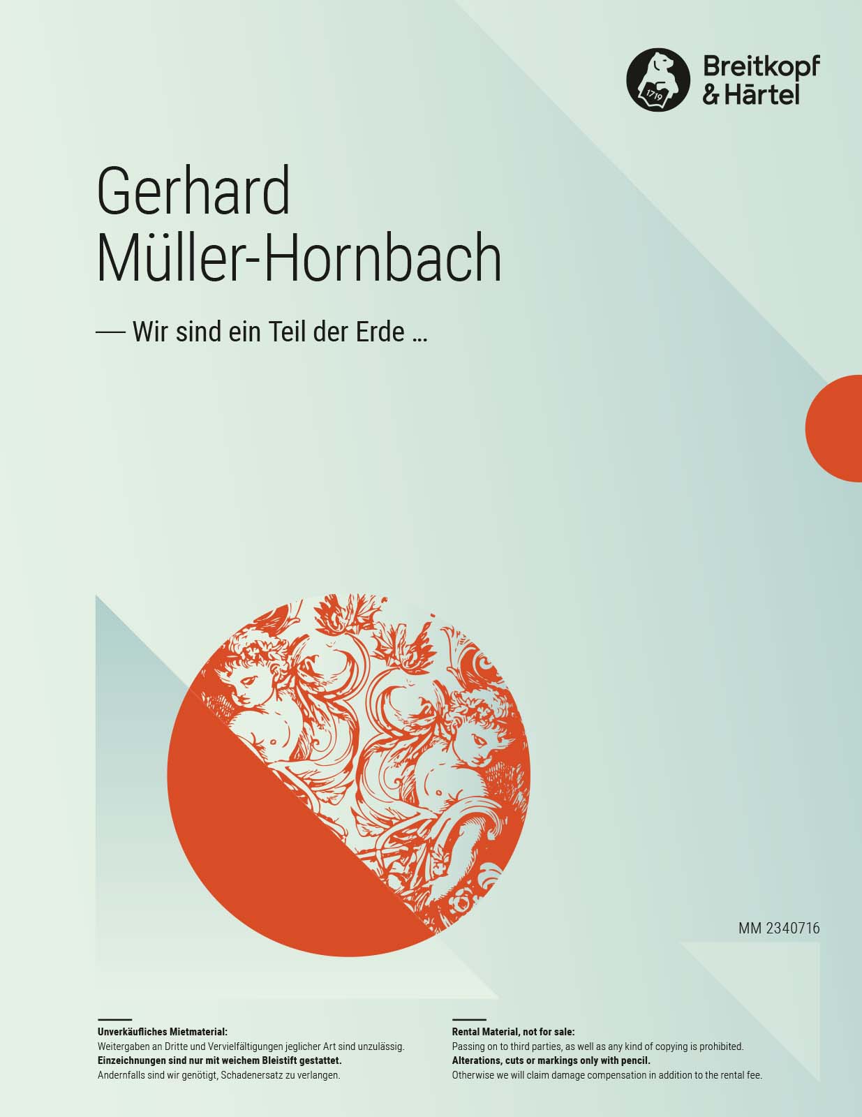 Gerhard Müller-Hornbach - Wir sind ein Teil der Erde … - Cover